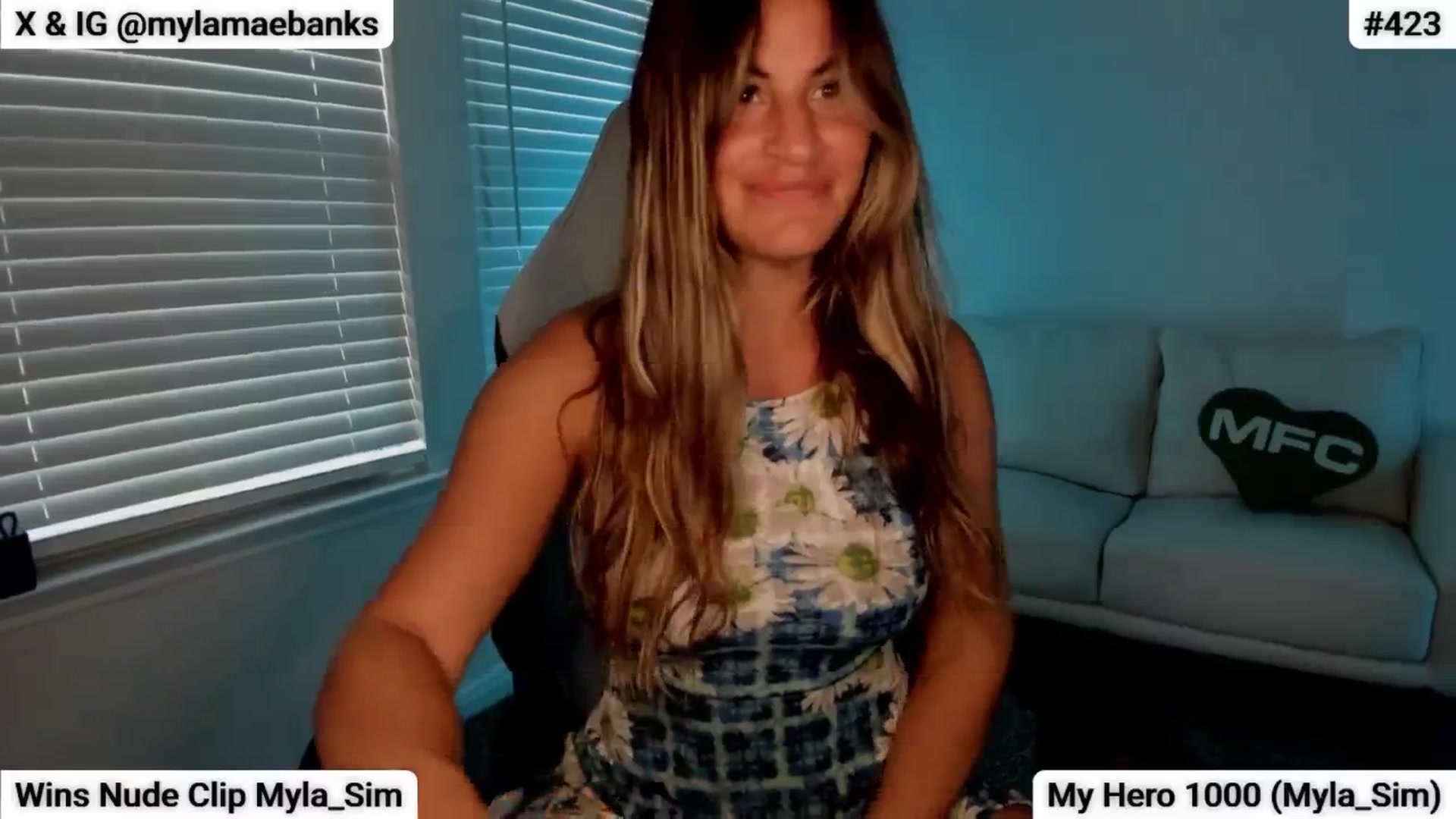 Gallery image thumbnail from MylaBanks's myfreecams stream on, 09/09/2025, 01:35 image 10 of 20