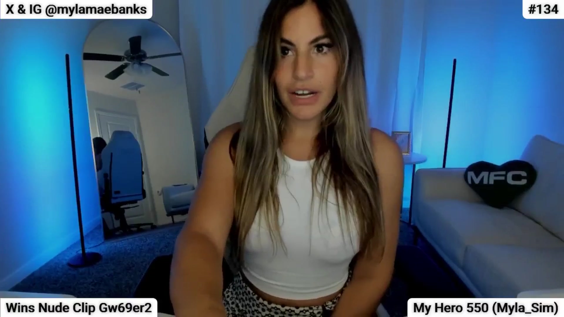 Gallery image thumbnail from MylaBanks's myfreecams stream on, 09/27/2025, 01:37 image 4 of 20