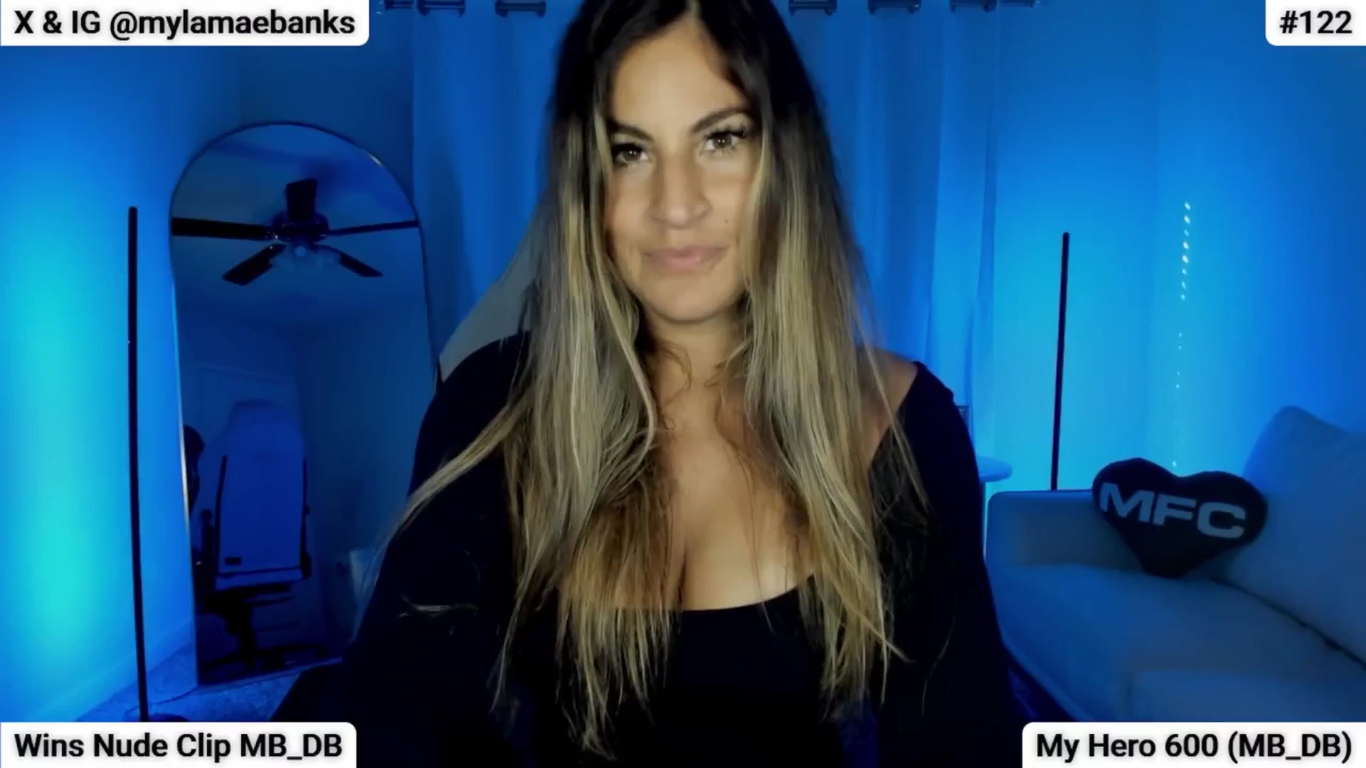 Gallery image thumbnail from MylaBanks's myfreecams stream on, 09/30/2025, 24:30 image 5 of 20