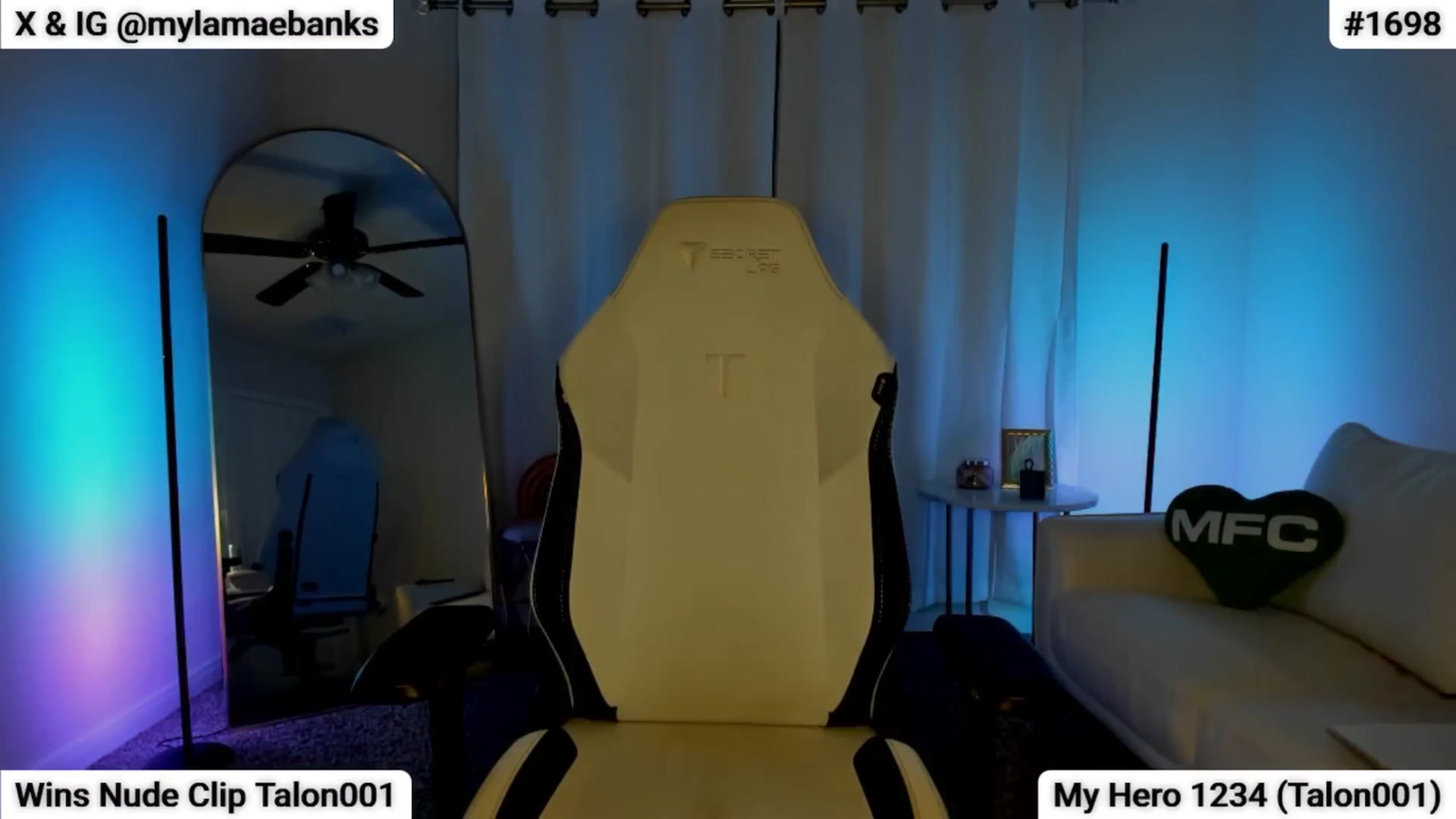 Gallery image thumbnail from MylaBanks's myfreecams stream on, 10/04/2025, 03:59 image 2 of 20
