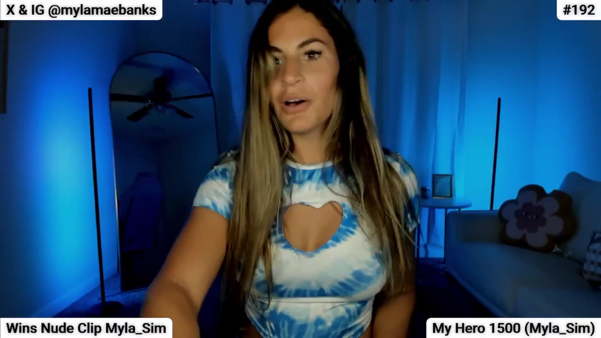 Gallery image thumbnail from MylaBanks's myfreecams stream on, 10/20/2025, 01:44 image 11 of 20