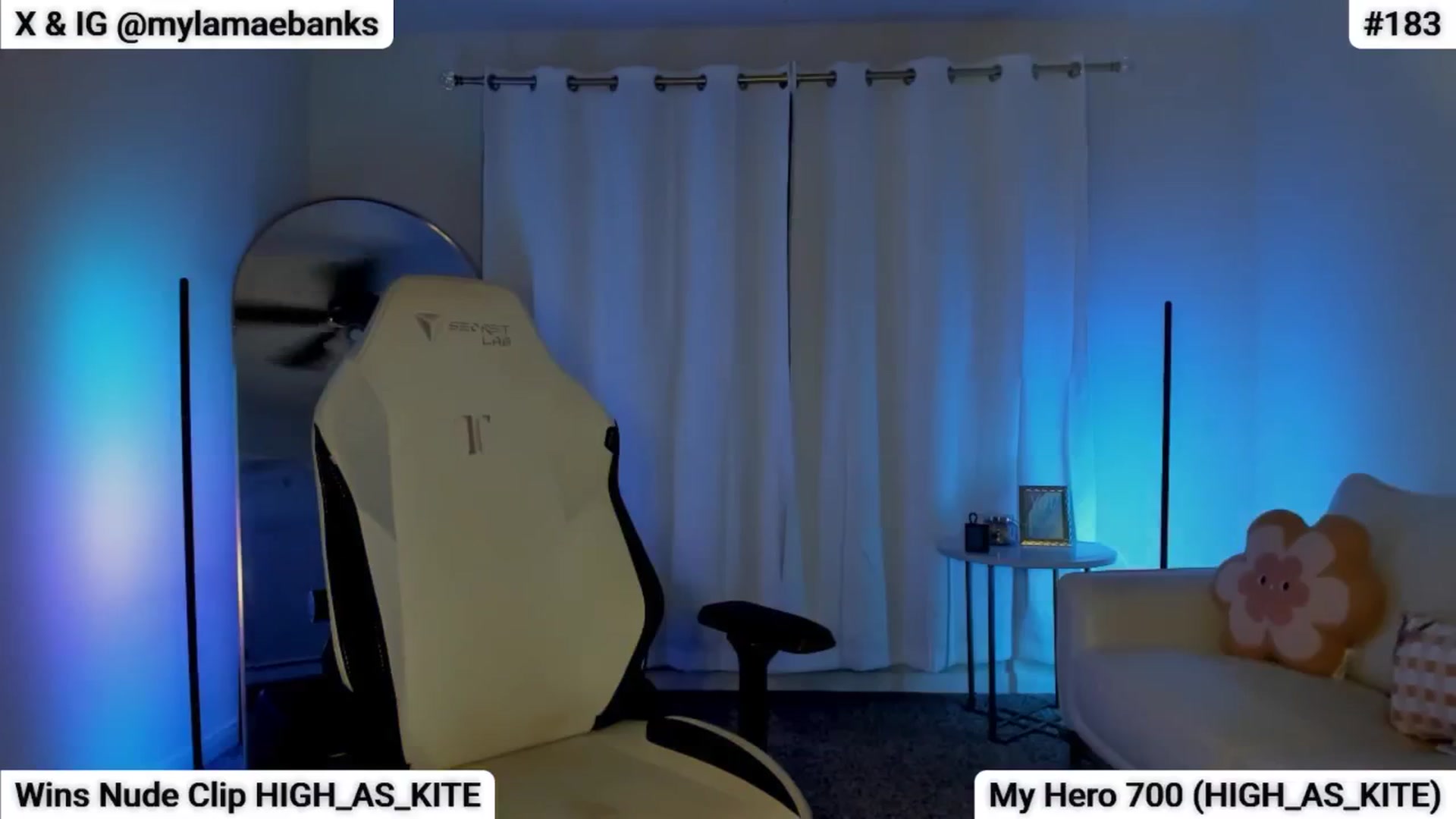 Gallery image thumbnail from MylaBanks's myfreecams stream on, 10/25/2025, 24:01 image 9 of 20