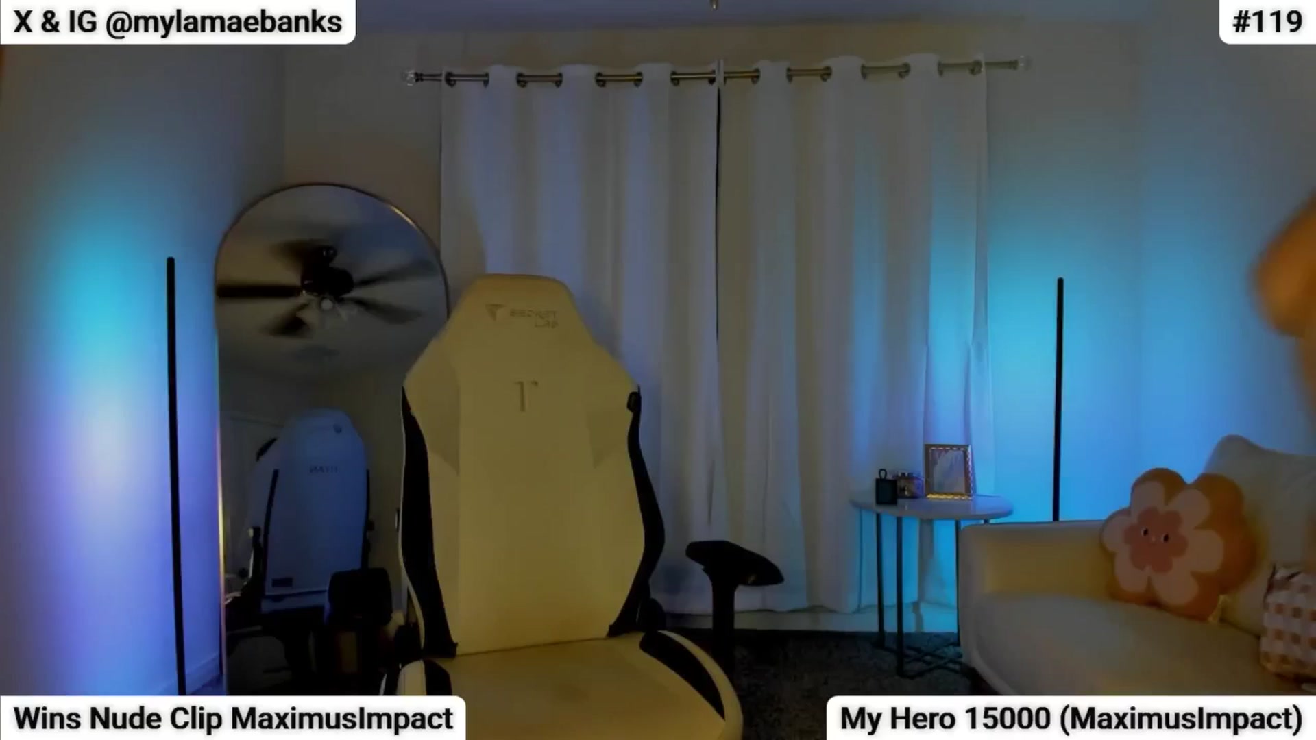 Gallery image thumbnail from MylaBanks's myfreecams stream on, 10/25/2025, 02:20 image 10 of 20