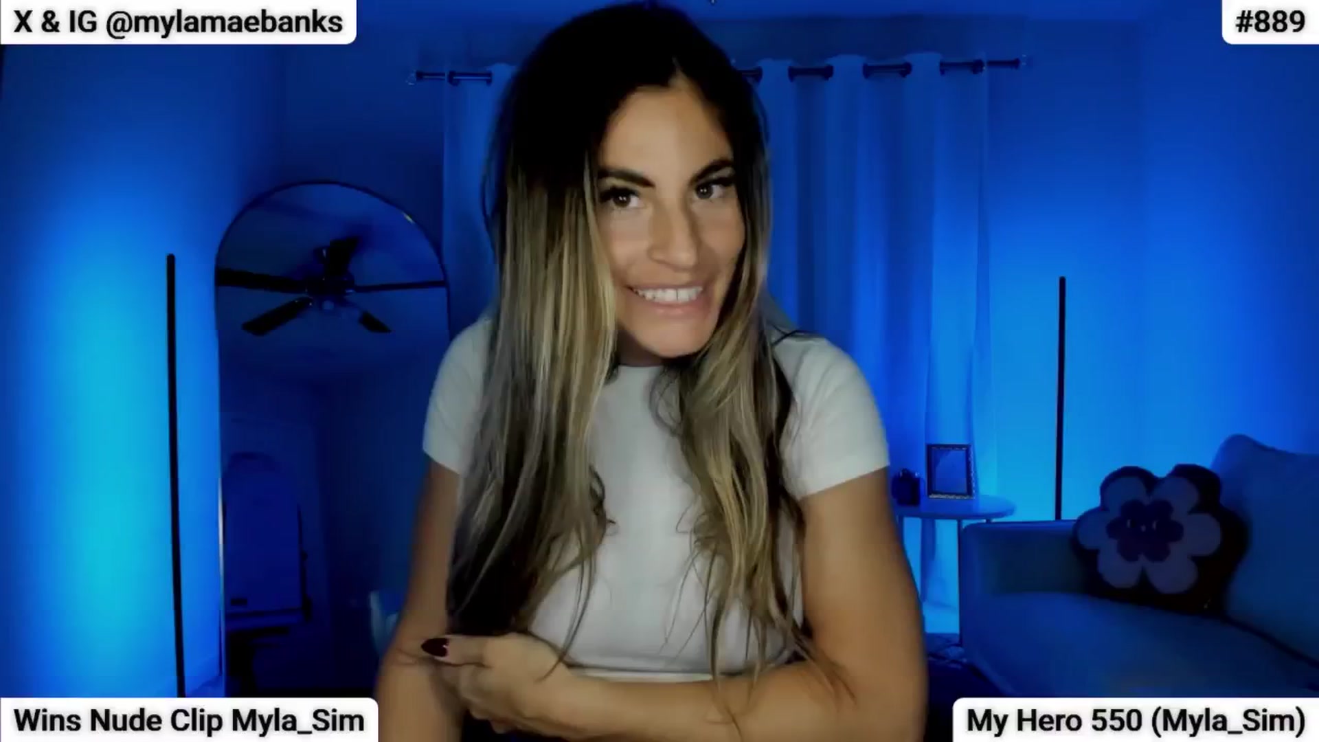 Gallery image thumbnail from MylaBanks's myfreecams stream on, 11/09/2025, 03:34 image 6 of 20