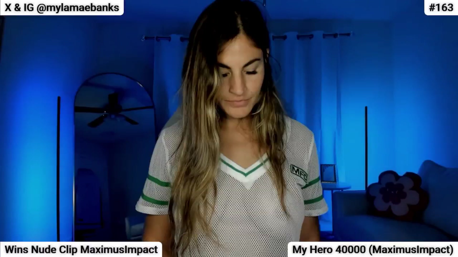 Gallery image thumbnail from MylaBanks's myfreecams stream on, 11/16/2025, 22:05 image 14 of 20
