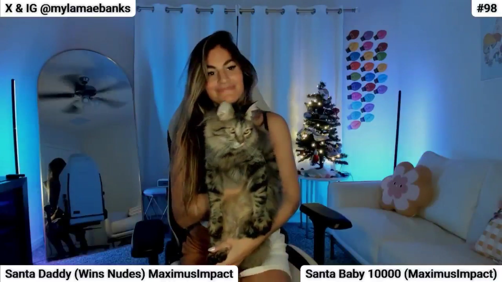 Gallery image thumbnail from MylaBanks's myfreecams stream on, 12/13/2025, 03:55 image 14 of 20