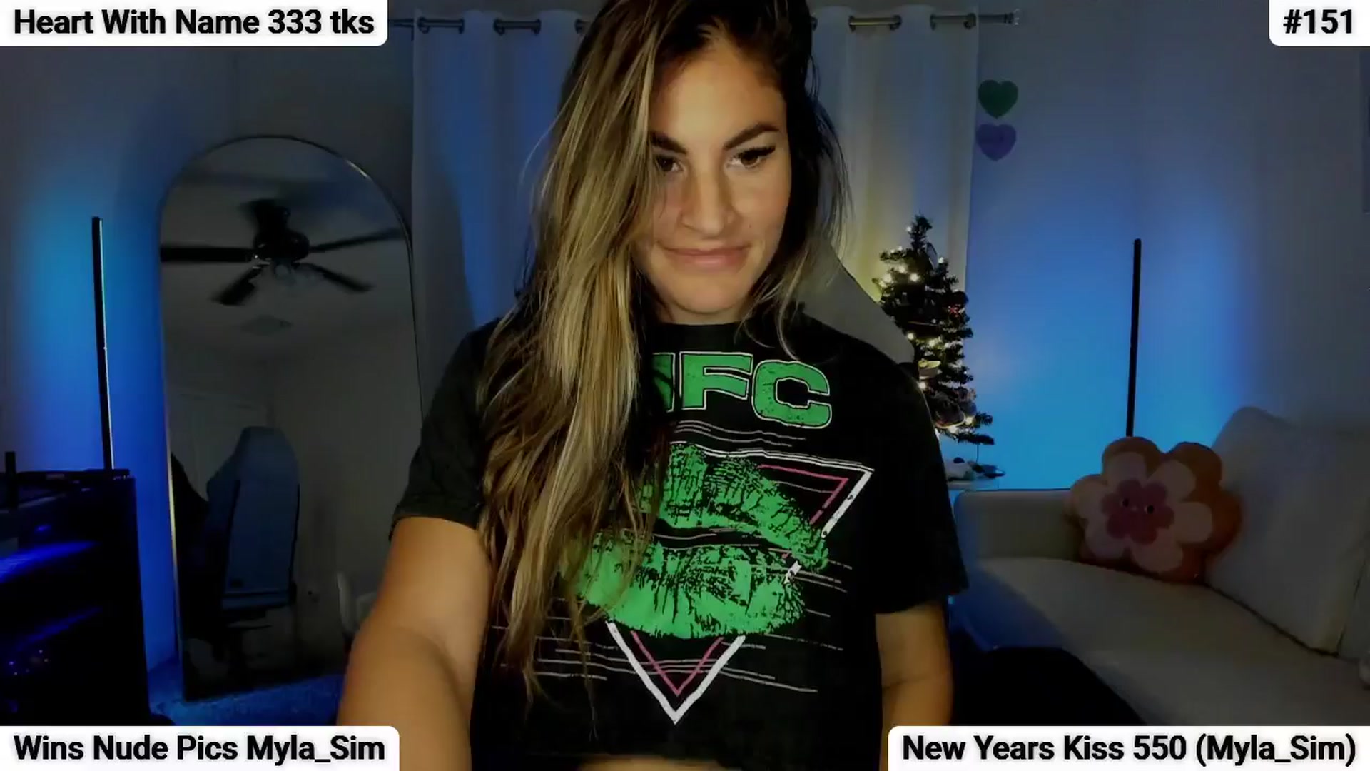 Gallery image thumbnail from MylaBanks's myfreecams stream on, 01/09/2026, 03:44 image 7 of 20