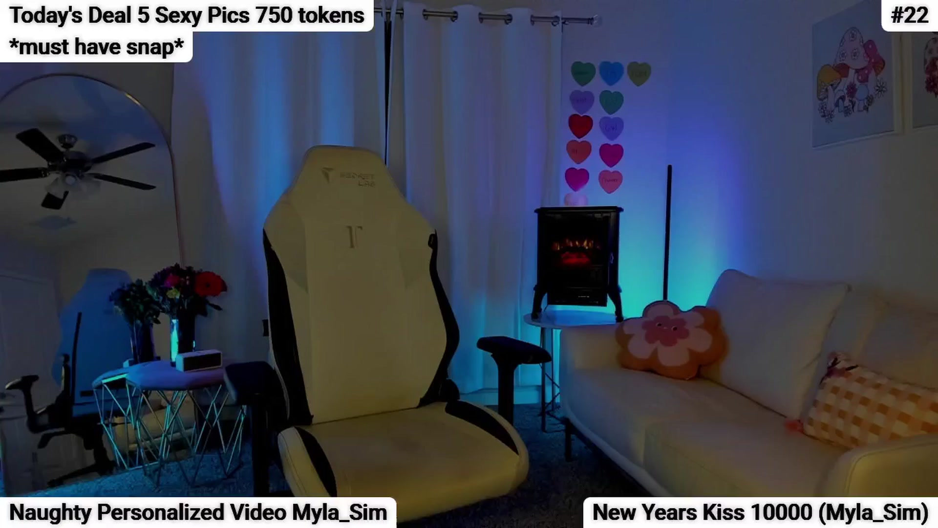 Gallery image thumbnail from MylaBanks's myfreecams stream on, 02/01/2026, 07:26 image 1 of 20