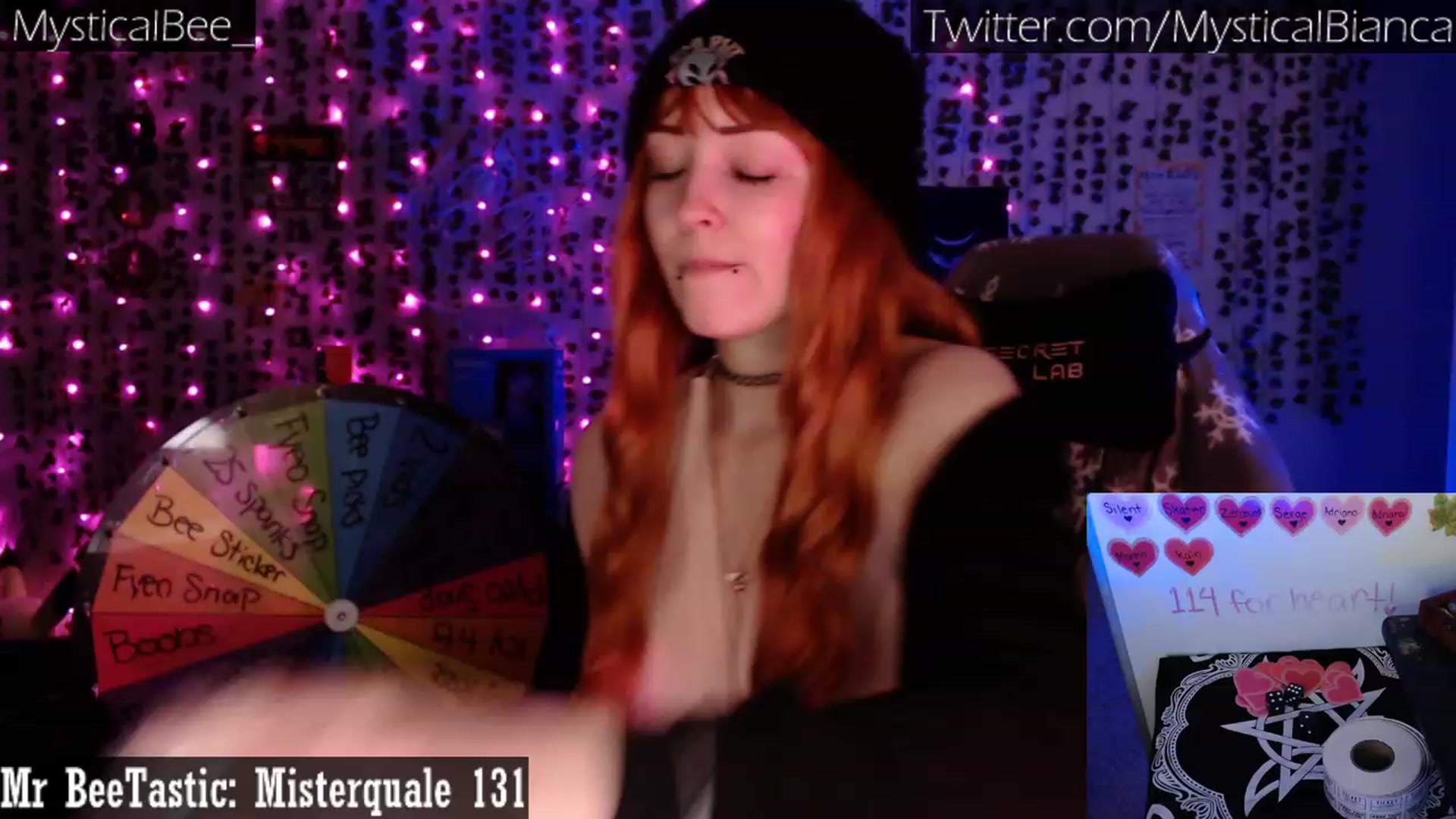 Gallery image thumbnail from MysticalBee_'s myfreecams stream on, 03/16/2023, 03:04 image 6 of 20