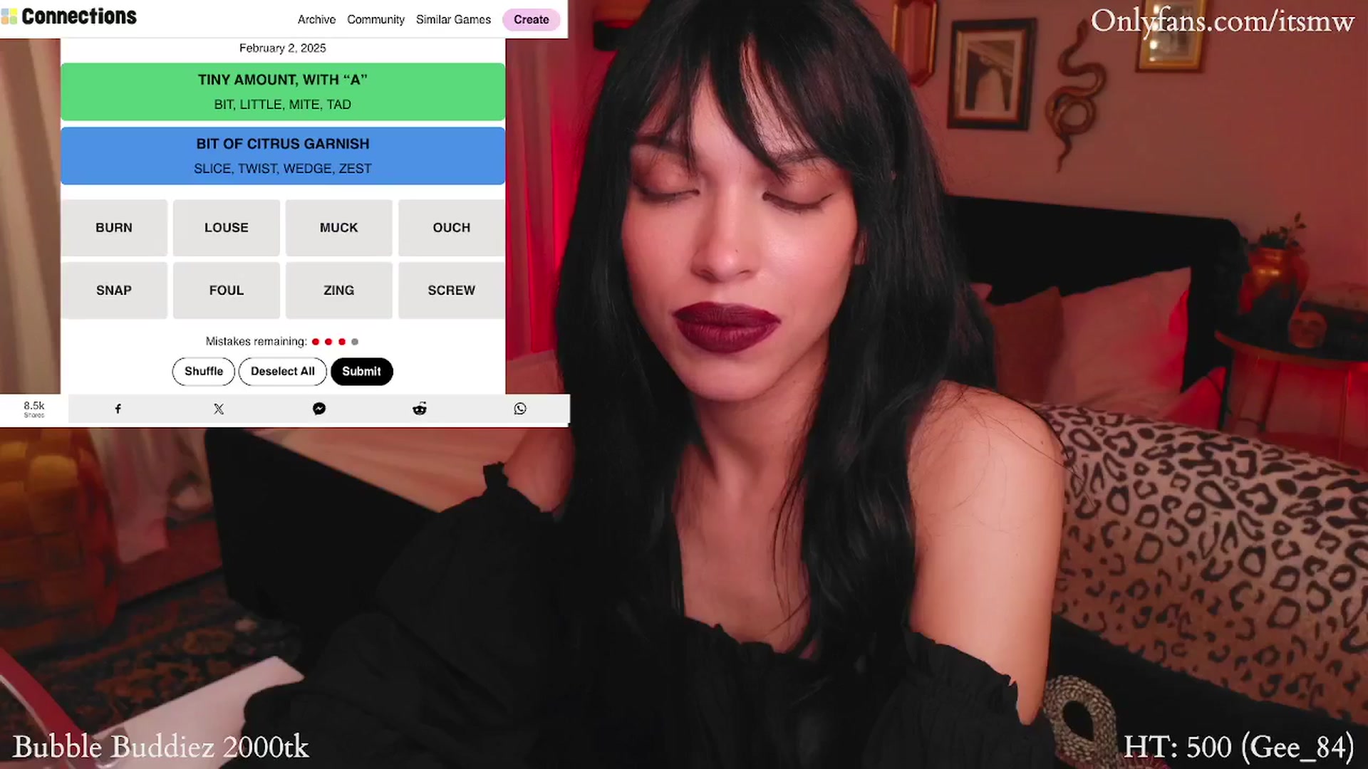Gallery image thumbnail from Mystywaterz's myfreecams stream on, 02/05/2025, 06:37 image 14 of 20