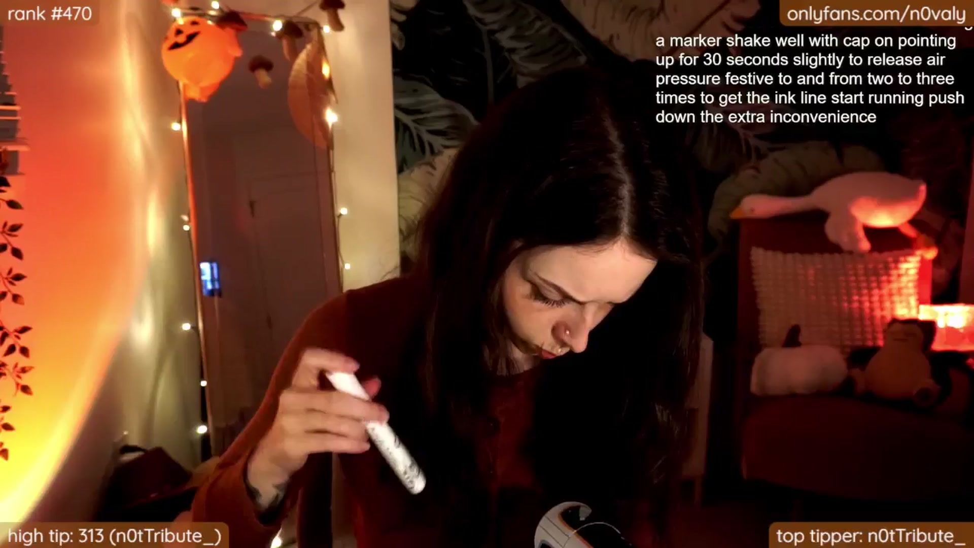 Gallery image thumbnail from N0valy's myfreecams stream on, 10/05/2024, 08:40 image 1 of 20