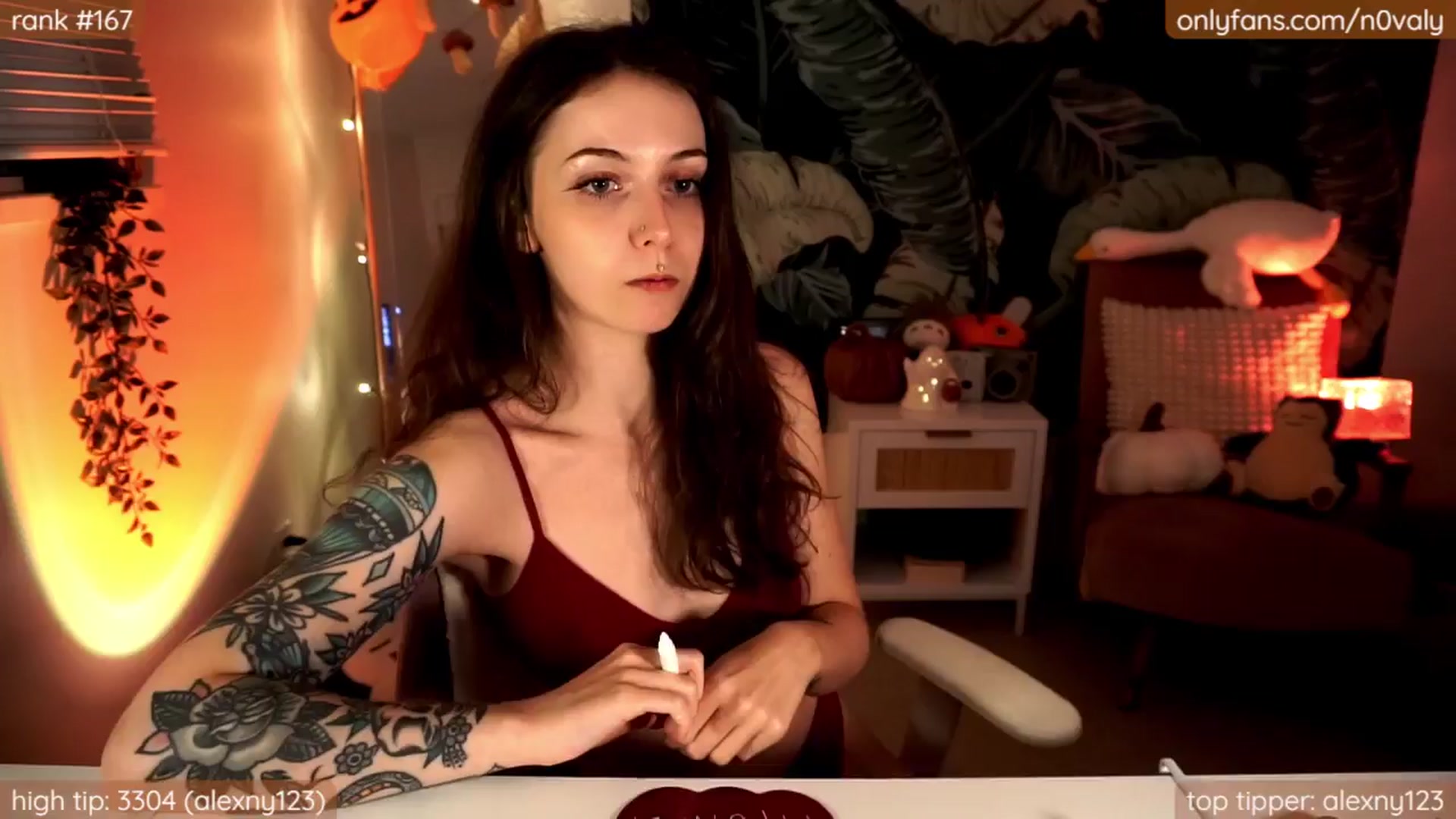 Gallery image thumbnail from N0valy's myfreecams stream on, 10/05/2024, 08:40 image 10 of 20