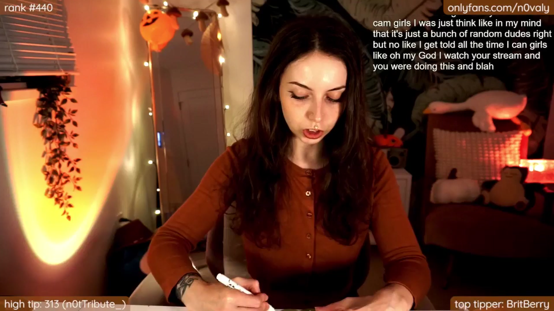 Gallery image thumbnail from N0valy's myfreecams stream on, 10/05/2024, 08:40 image 2 of 20