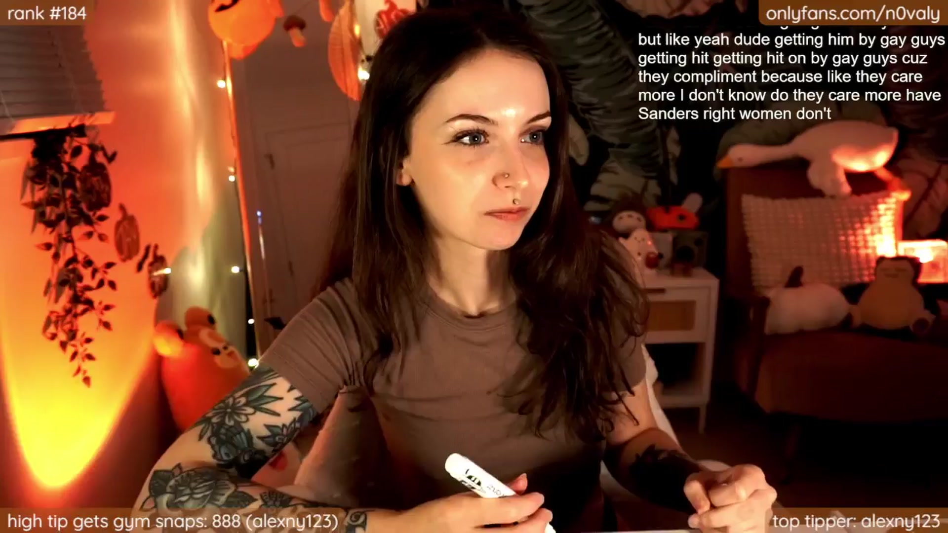 Gallery image thumbnail from N0valy's myfreecams stream on, 10/06/2024, 07:42 image 8 of 20