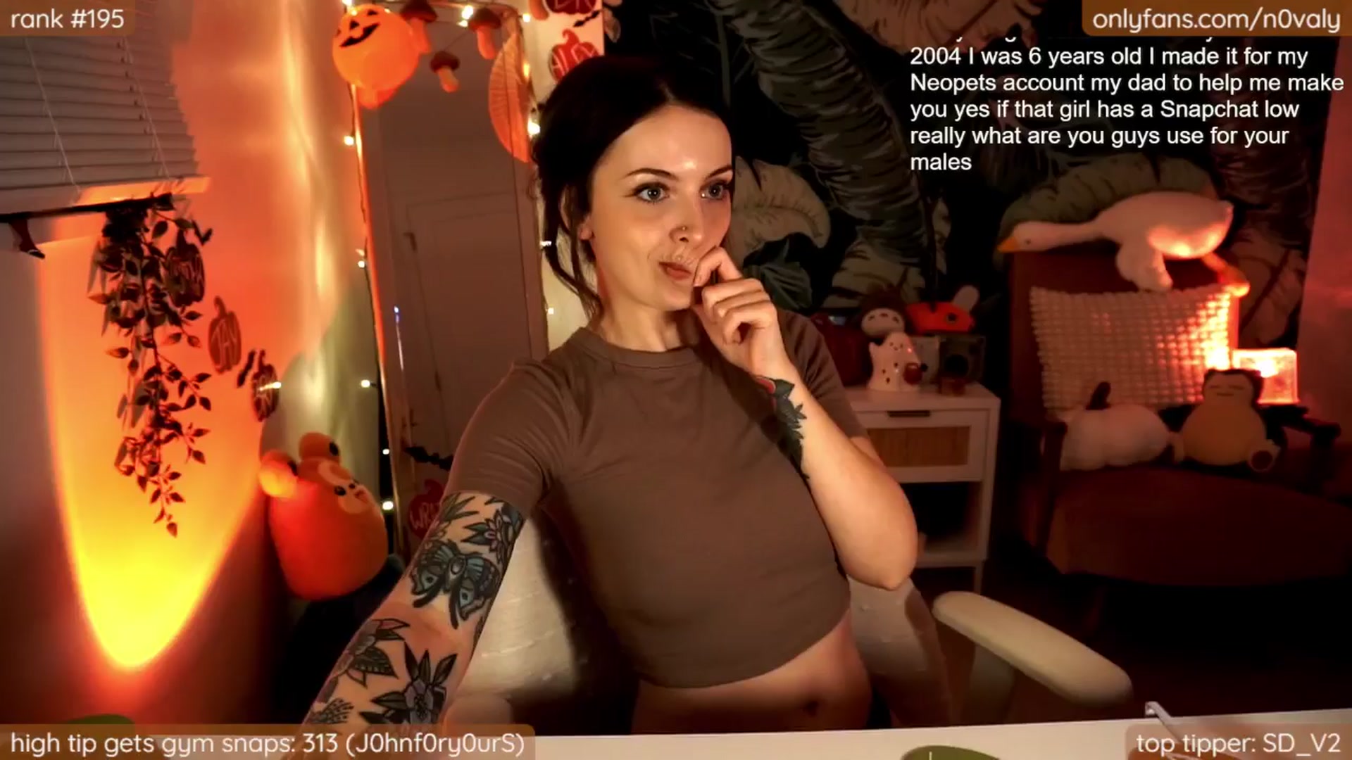 Gallery image thumbnail from N0valy's myfreecams stream on, 10/06/2024, 07:42 image 5 of 20