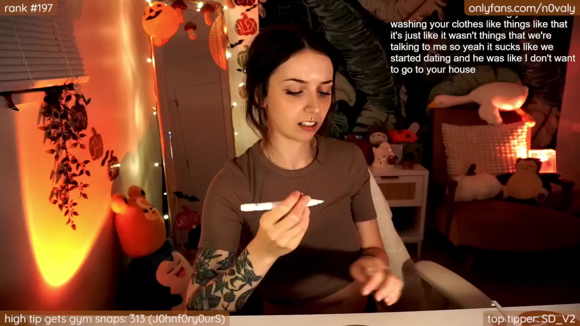 Gallery image thumbnail from N0valy's myfreecams stream on, 10/06/2024, 07:42 image 6 of 20