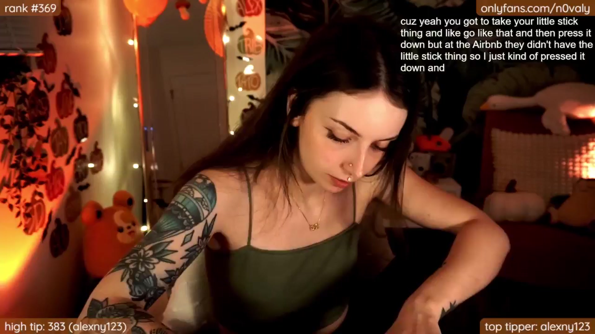 Gallery image thumbnail from N0valy's myfreecams stream on, 10/11/2024, 06:11 image 11 of 20