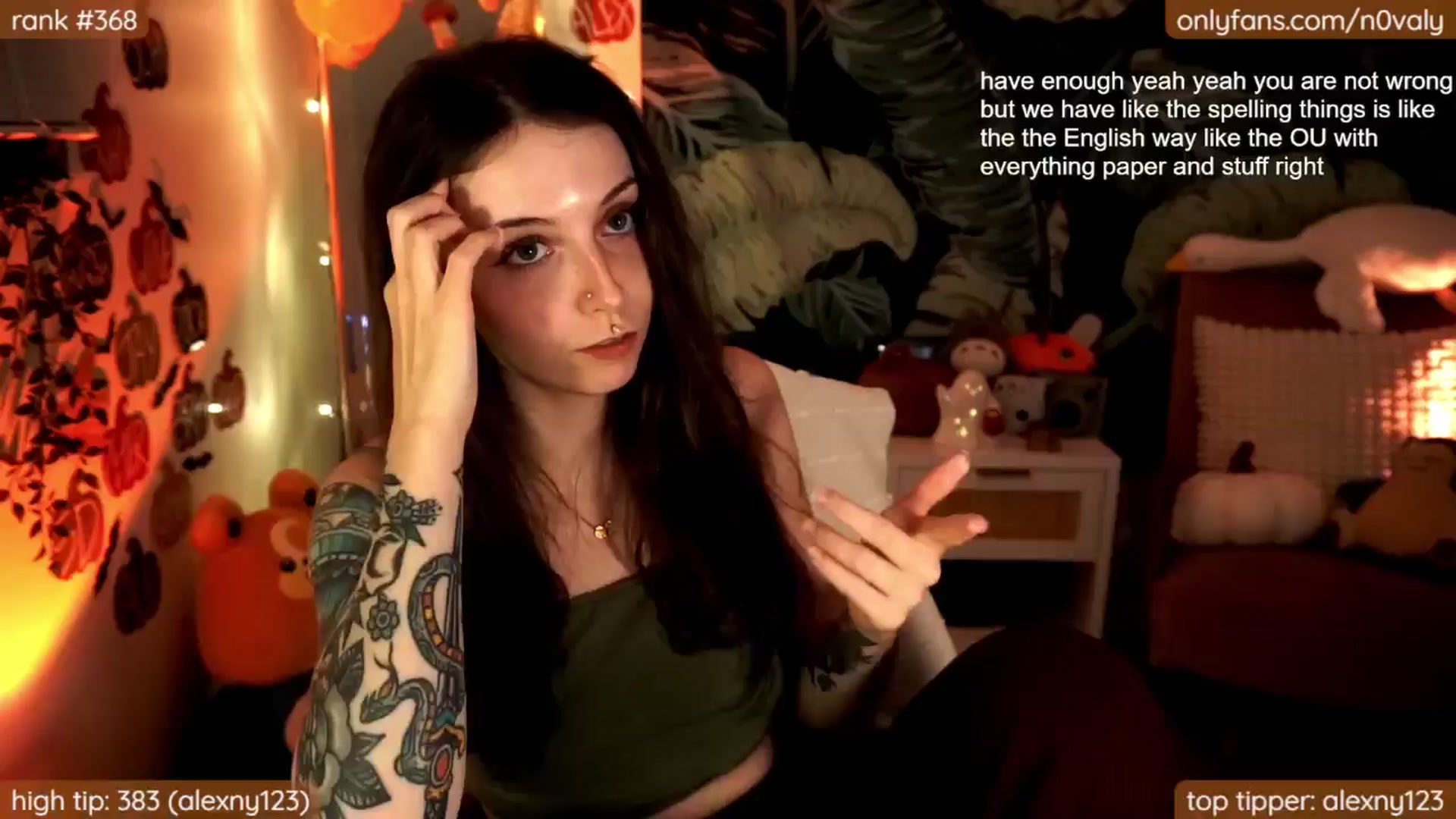 Gallery image thumbnail from N0valy's myfreecams stream on, 10/11/2024, 06:11 image 10 of 20