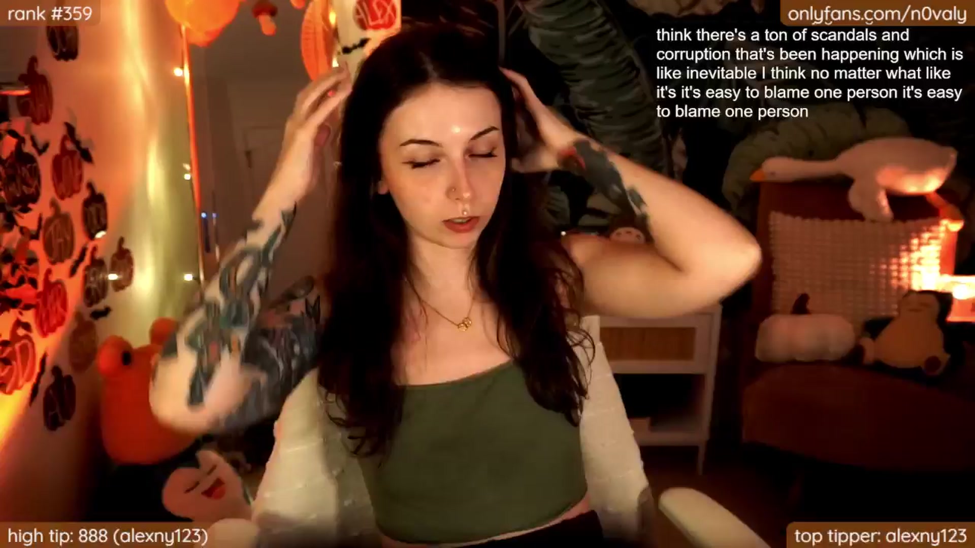 Gallery image thumbnail from N0valy's myfreecams stream on, 10/11/2024, 06:11 image 14 of 20