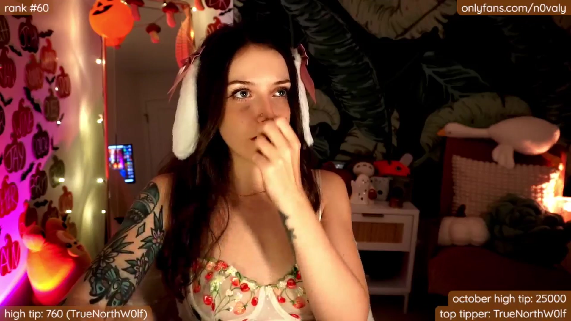 Gallery image thumbnail from N0valy's myfreecams stream on, 10/20/2024, 06:58 image 19 of 20