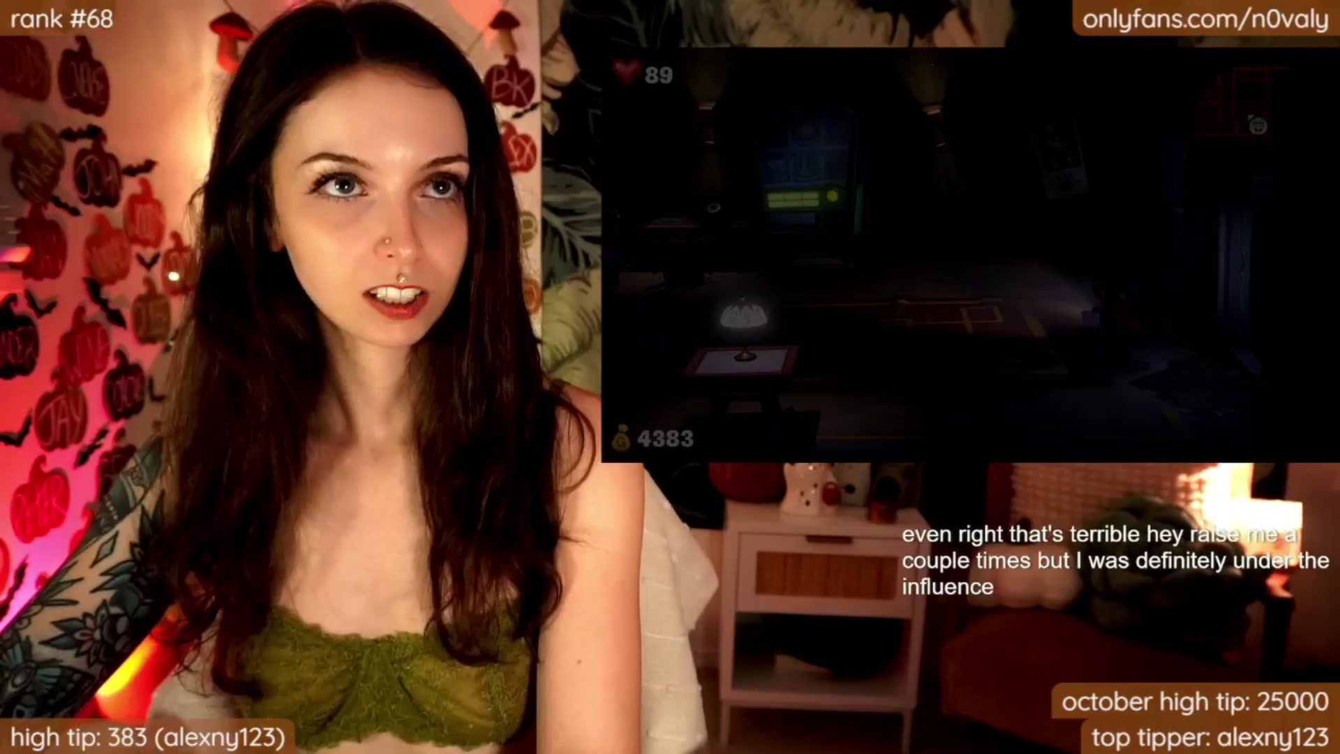 Gallery image thumbnail from N0valy's myfreecams stream on, 10/22/2024, 07:45 image 14 of 20