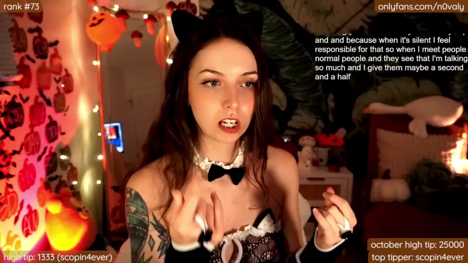 Gallery image thumbnail from N0valy's myfreecams stream on, 10/25/2024, 09:02 image 5 of 20