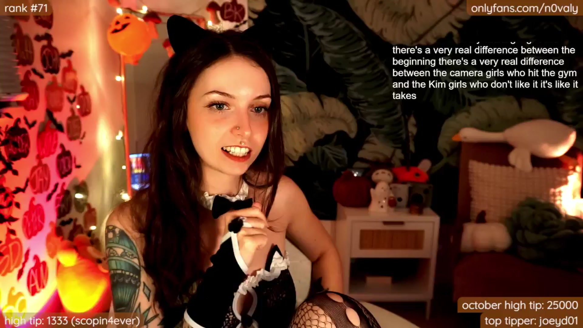 Gallery image thumbnail from N0valy's myfreecams stream on, 10/25/2024, 09:02 image 6 of 20
