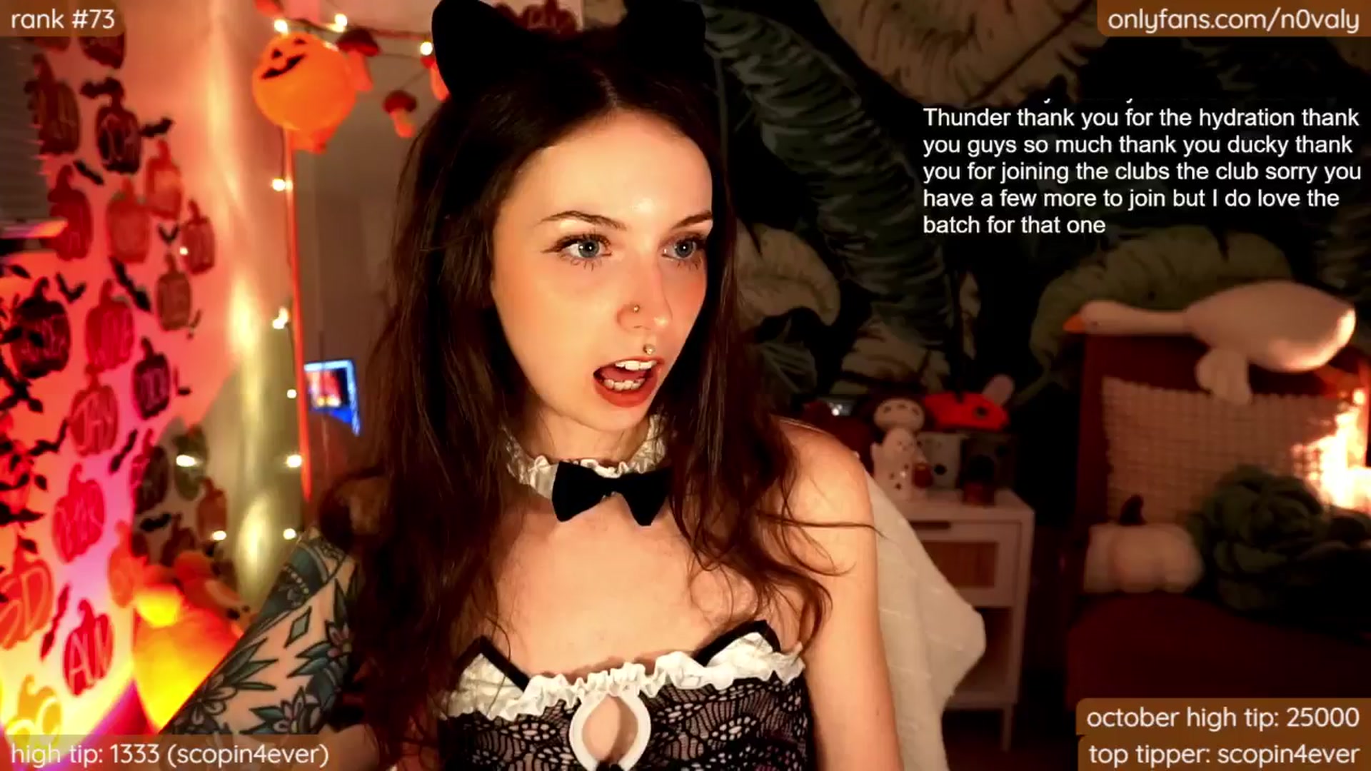 Gallery image thumbnail from N0valy's myfreecams stream on, 10/25/2024, 09:02 image 4 of 20