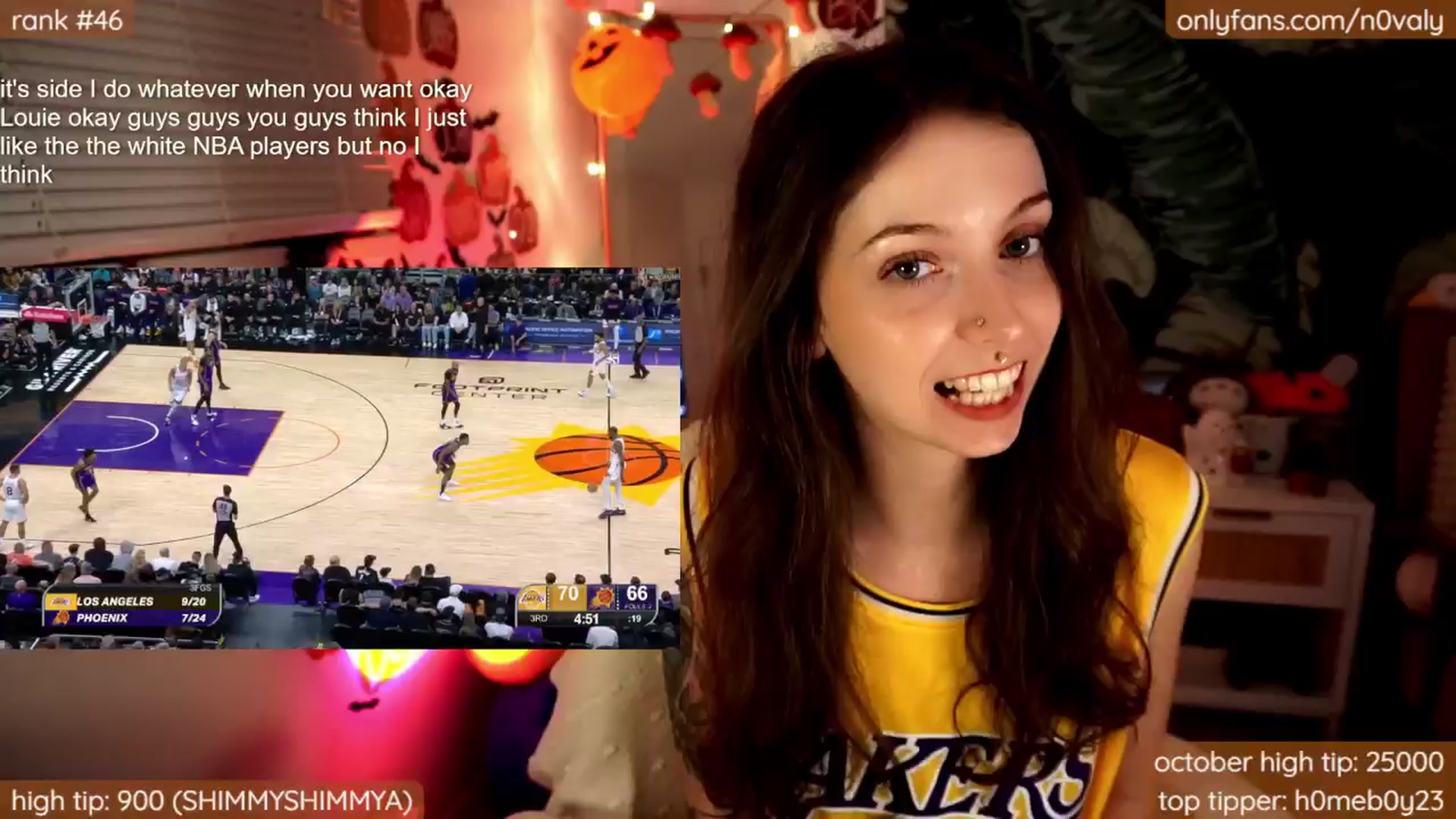 Gallery image thumbnail from N0valy's myfreecams stream on, 10/29/2024, 05:52 image 7 of 20
