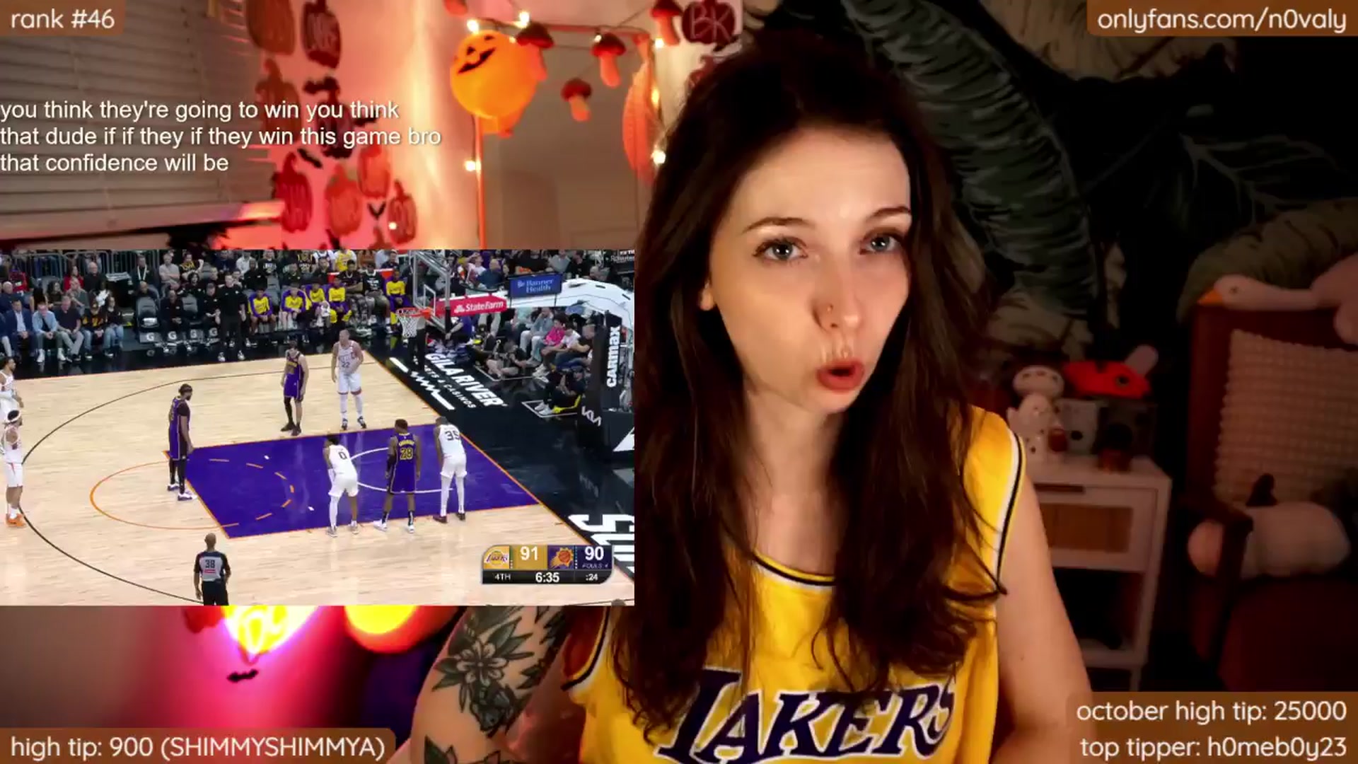 Gallery image thumbnail from N0valy's myfreecams stream on, 10/29/2024, 05:52 image 10 of 20