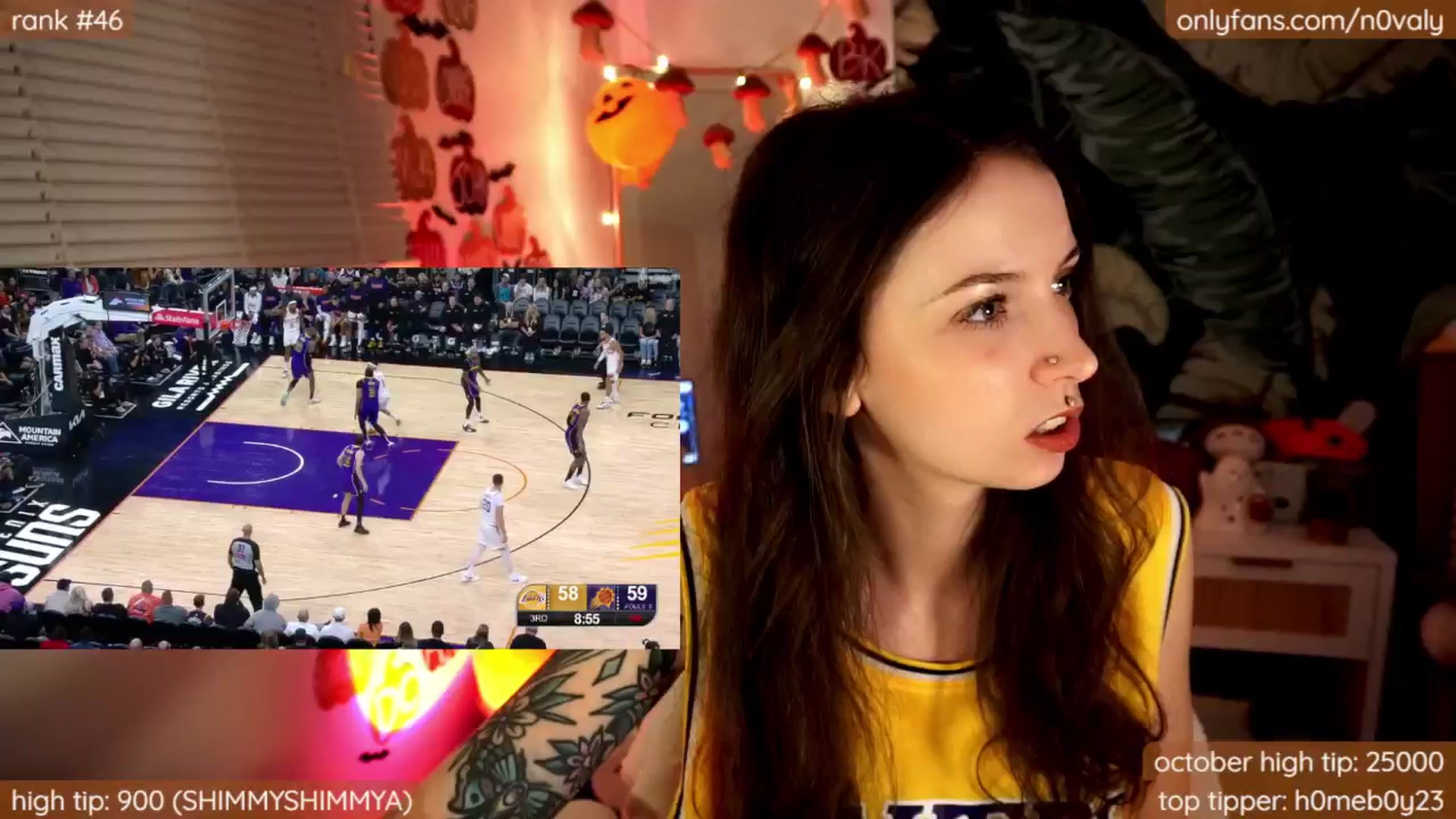 Gallery image thumbnail from N0valy's myfreecams stream on, 10/29/2024, 05:52 image 6 of 20