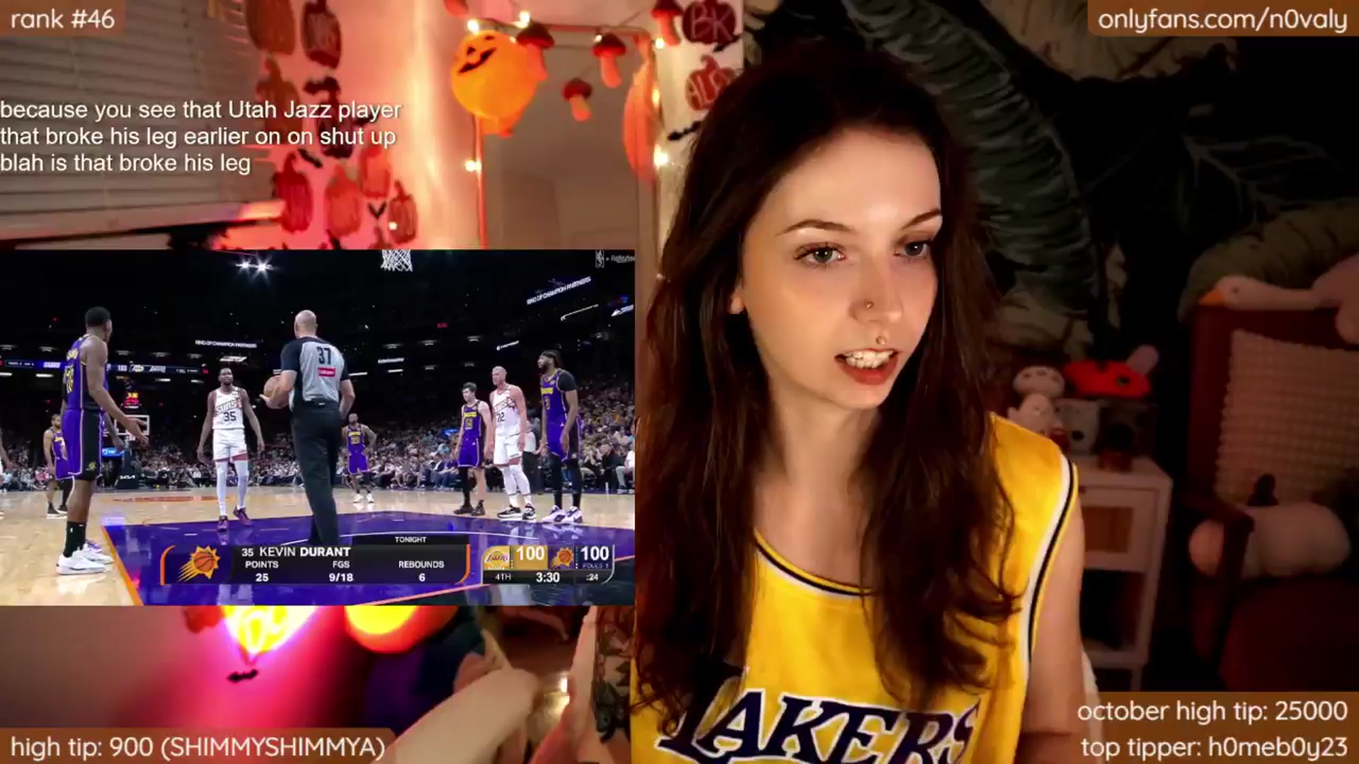 Gallery image thumbnail from N0valy's myfreecams stream on, 10/29/2024, 05:52 image 11 of 20