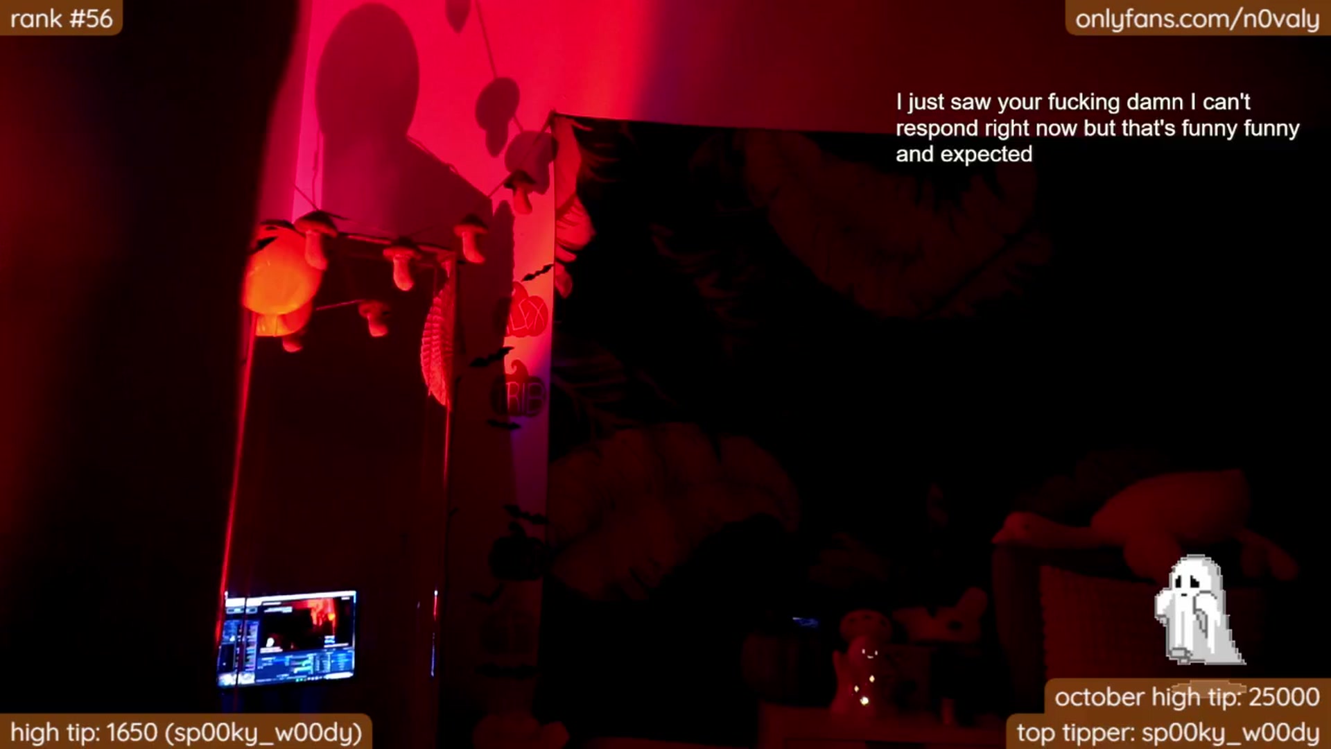 Gallery image thumbnail from N0valy's myfreecams stream on, 10/31/2024, 07:36 image 11 of 20