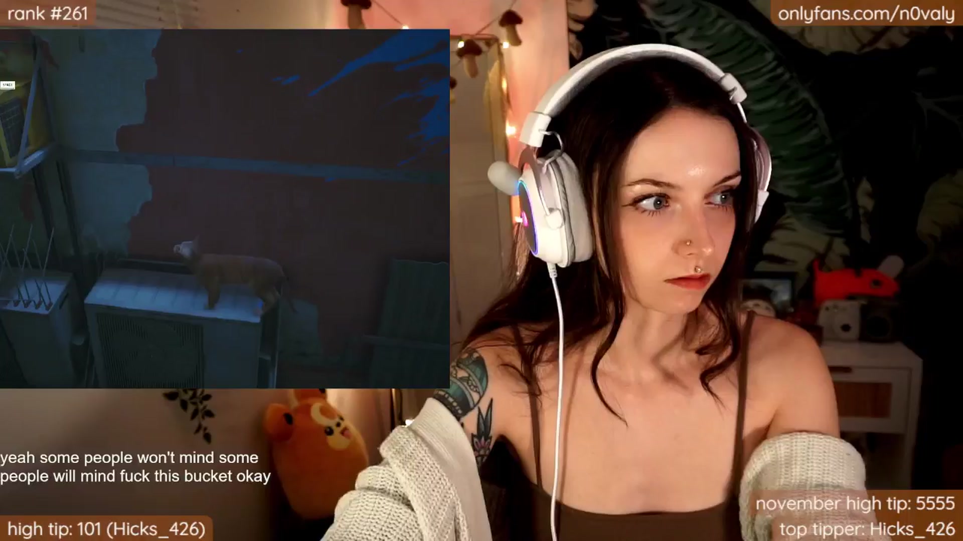 Gallery image thumbnail from N0valy's myfreecams stream on, 11/04/2024, 09:00 image 6 of 20