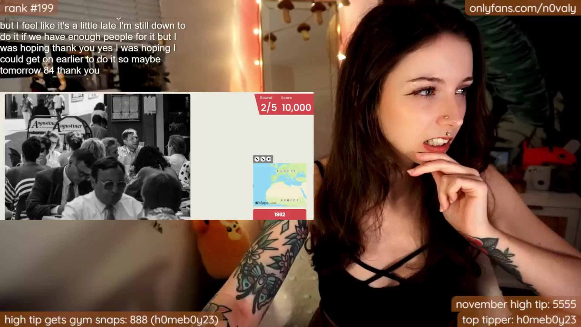 Gallery image thumbnail from N0valy's myfreecams stream on, 11/05/2024, 09:06 image 3 of 20