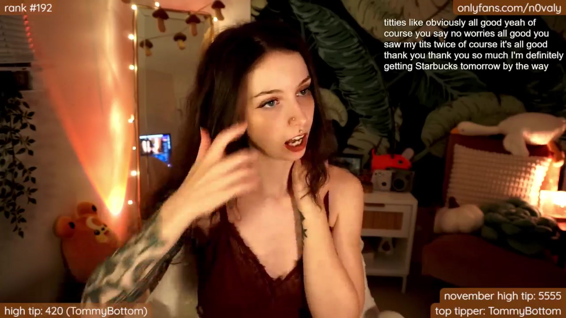 Gallery image thumbnail from N0valy's myfreecams stream on, 11/06/2024, 07:05 image 10 of 20