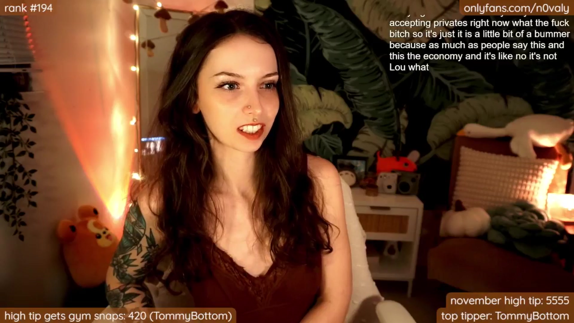 Gallery image thumbnail from N0valy's myfreecams stream on, 11/06/2024, 07:05 image 2 of 20