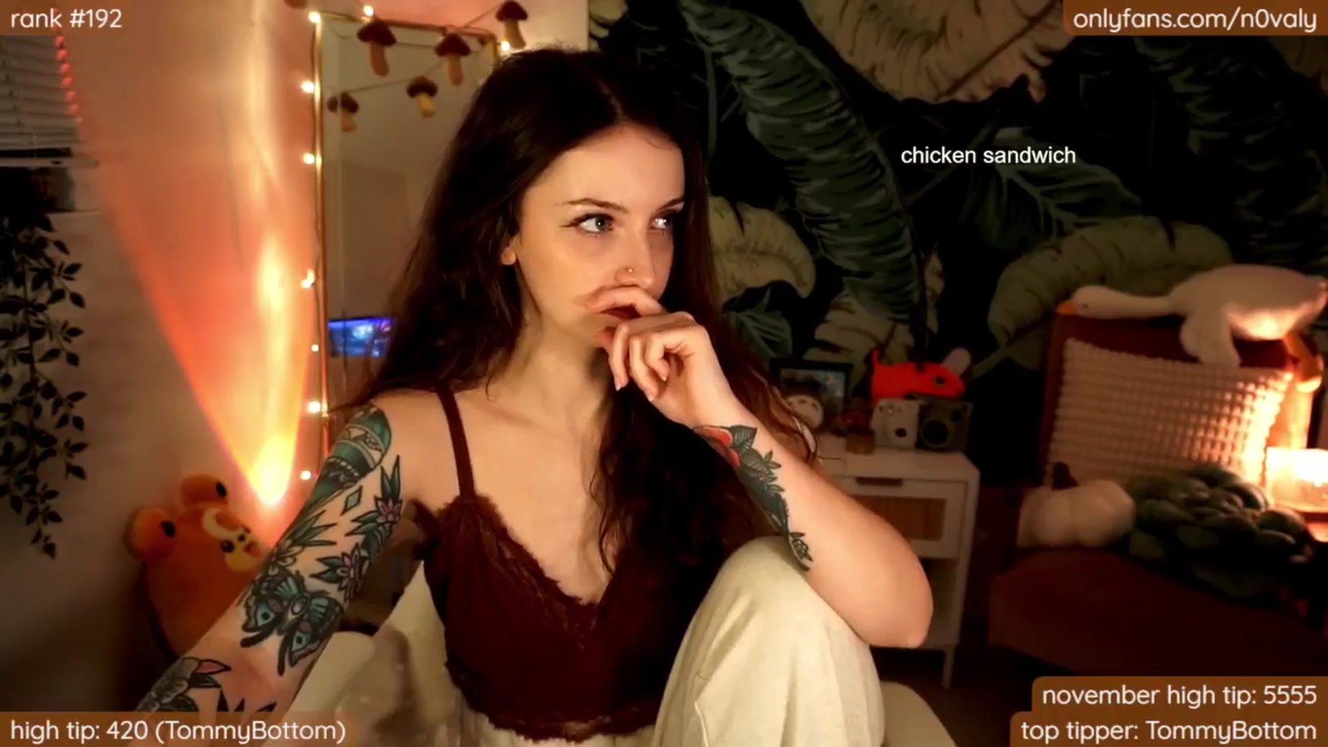 Gallery image thumbnail from N0valy's myfreecams stream on, 11/06/2024, 07:05 image 6 of 20