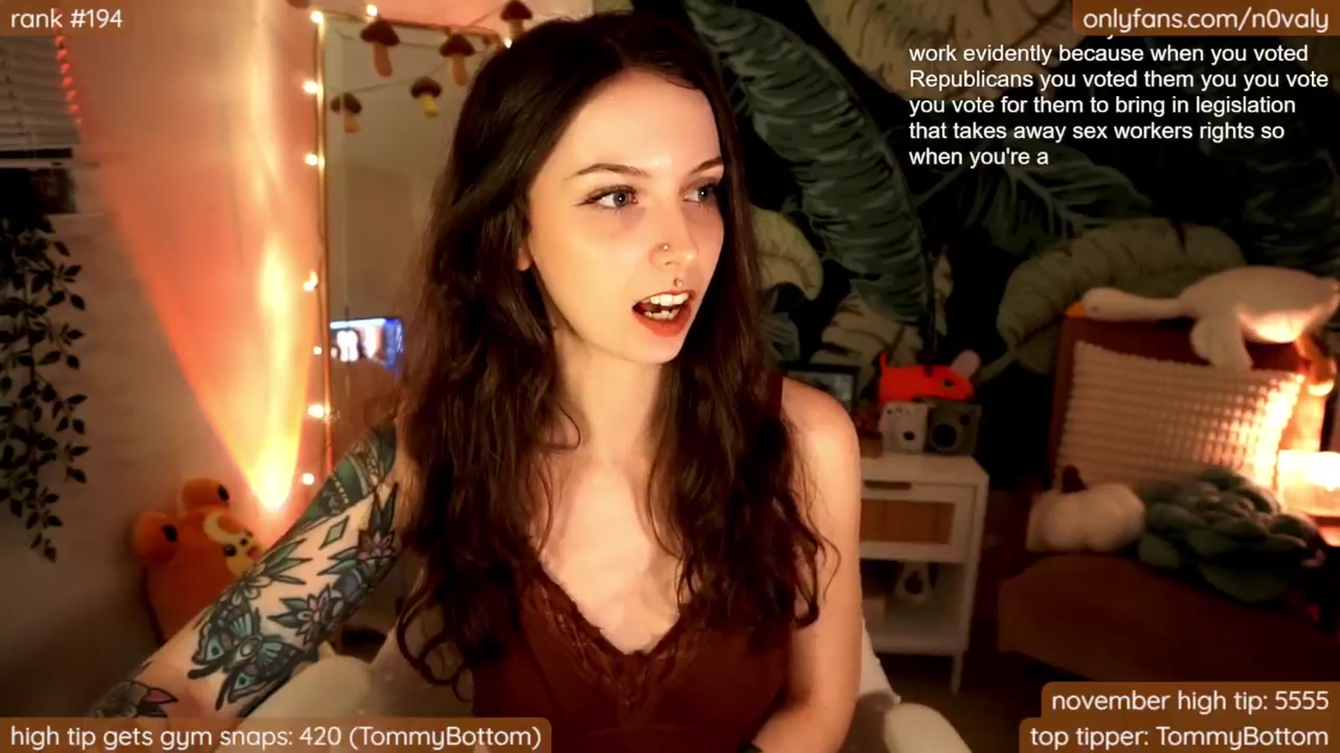 Gallery image thumbnail from N0valy's myfreecams stream on, 11/06/2024, 07:05 image 3 of 20