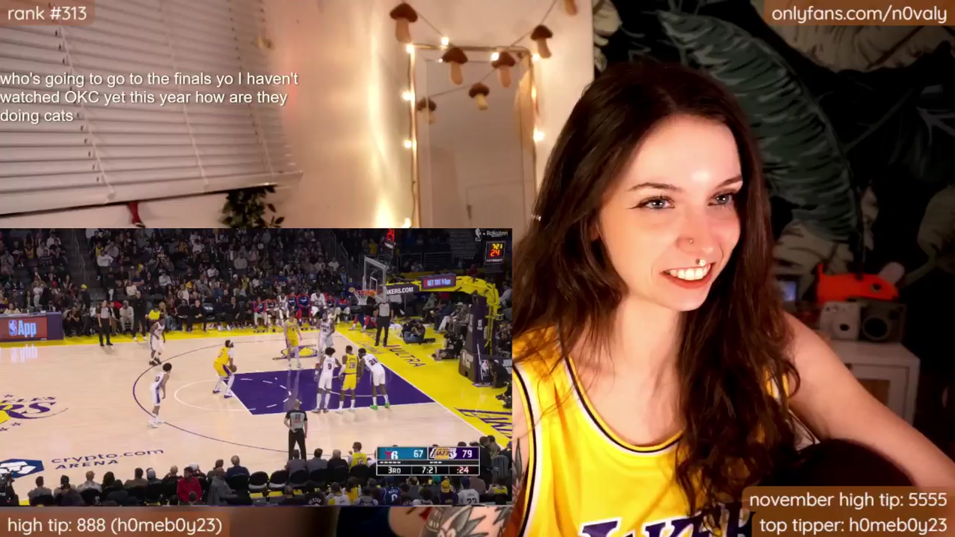 Gallery image thumbnail from N0valy's myfreecams stream on, 11/09/2024, 07:26 image 6 of 20