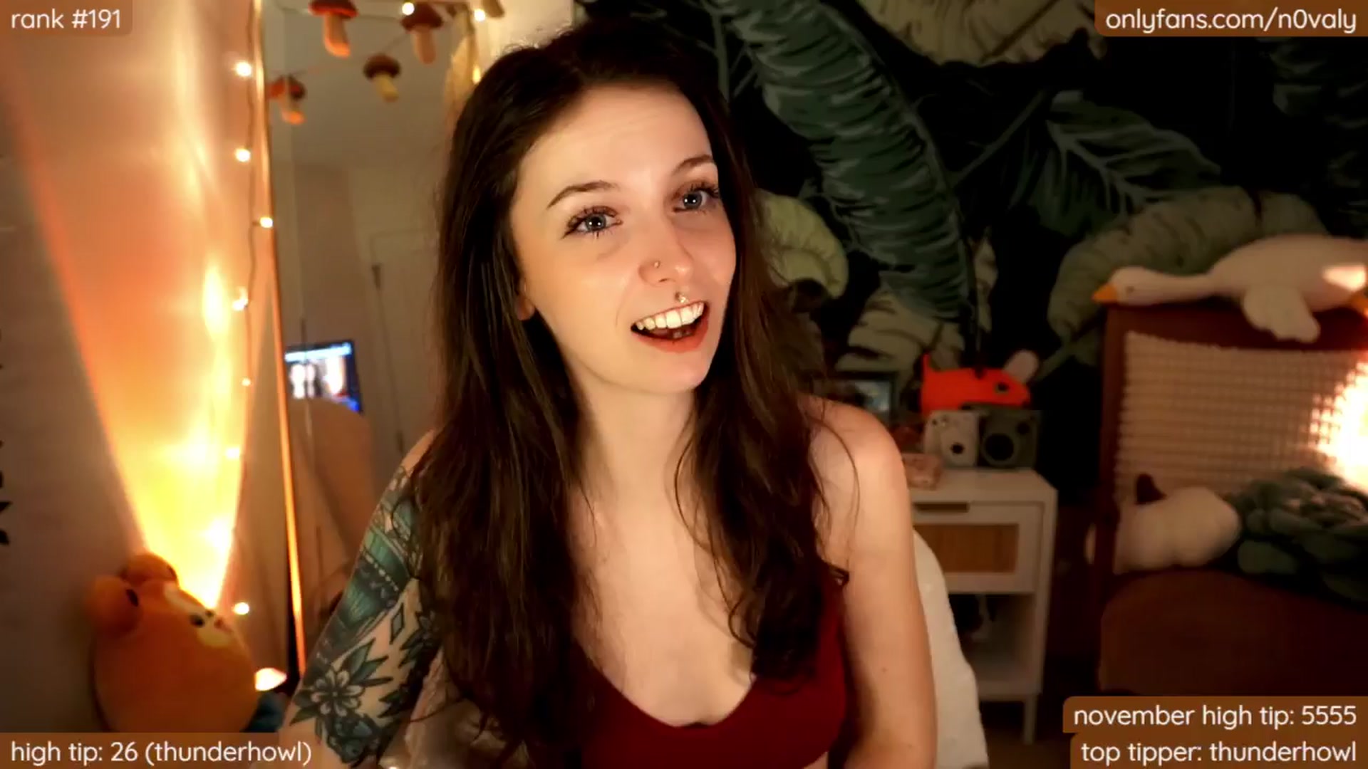 Gallery image thumbnail from N0valy's myfreecams stream on, 11/11/2024, 08:18 image 5 of 20