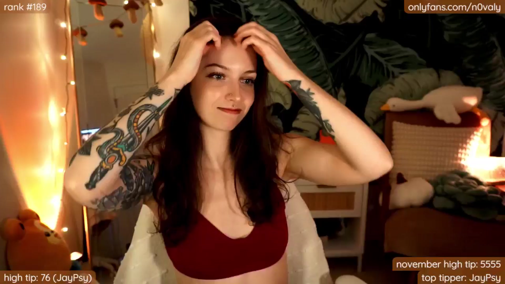 Gallery image thumbnail from N0valy's myfreecams stream on, 11/11/2024, 08:18 image 7 of 20