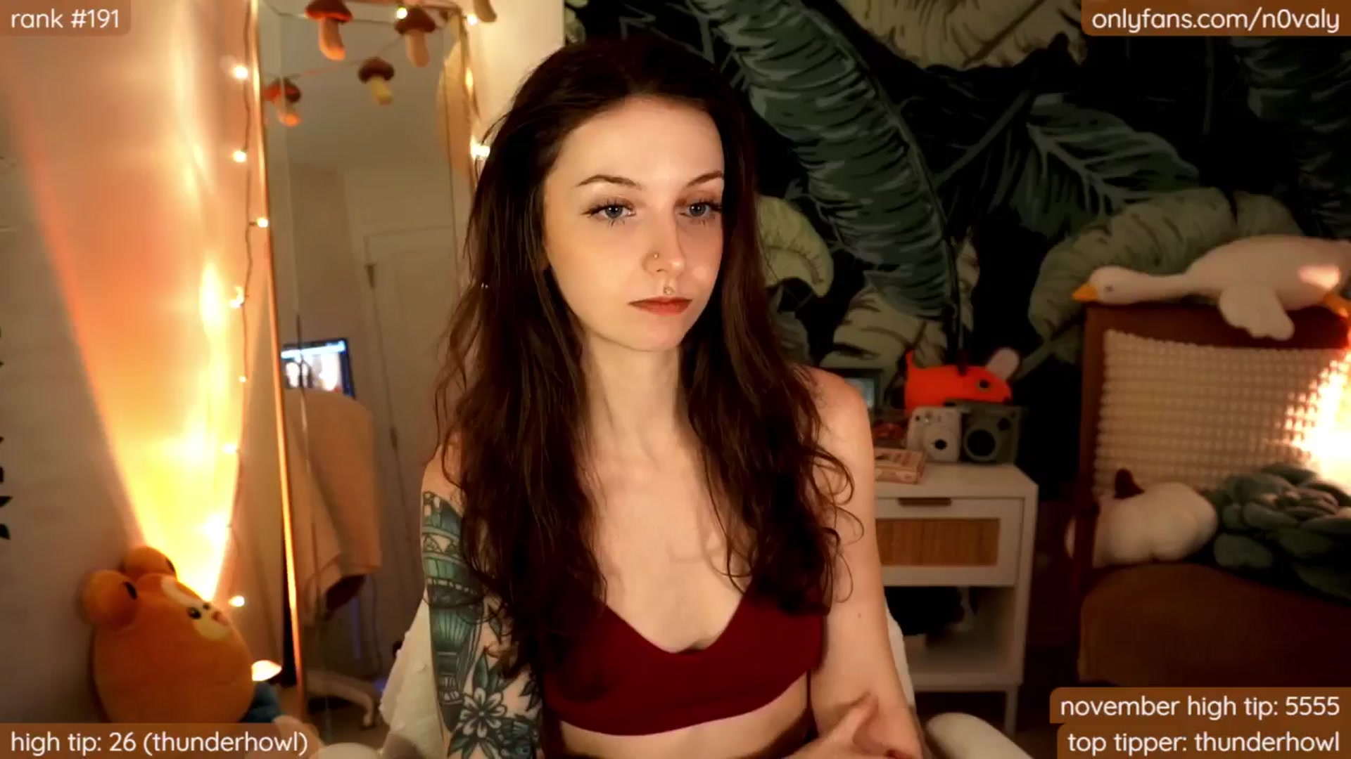Gallery image thumbnail from N0valy's myfreecams stream on, 11/11/2024, 08:18 image 4 of 20