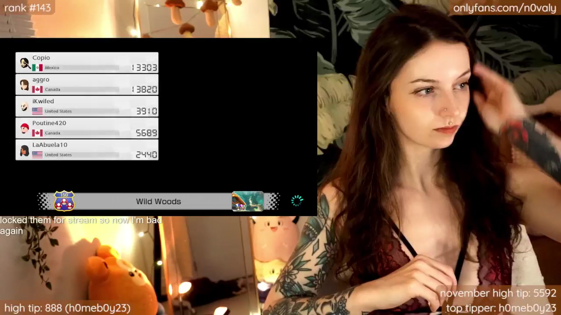Gallery image thumbnail from N0valy's myfreecams stream on, 11/12/2024, 07:23 image 14 of 20