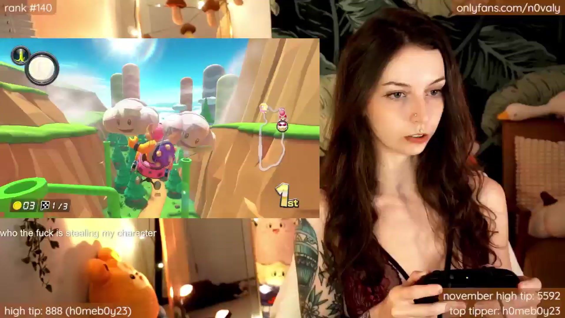 Gallery image thumbnail from N0valy's myfreecams stream on, 11/12/2024, 07:23 image 15 of 20