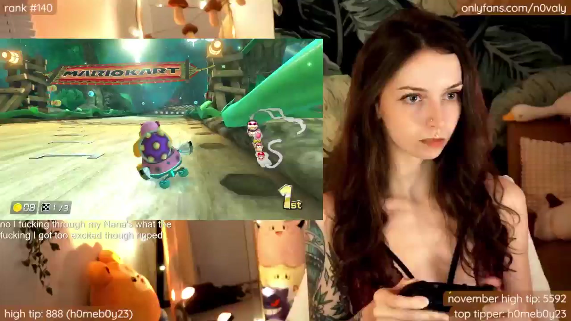 Gallery image thumbnail from N0valy's myfreecams stream on, 11/12/2024, 07:23 image 16 of 20