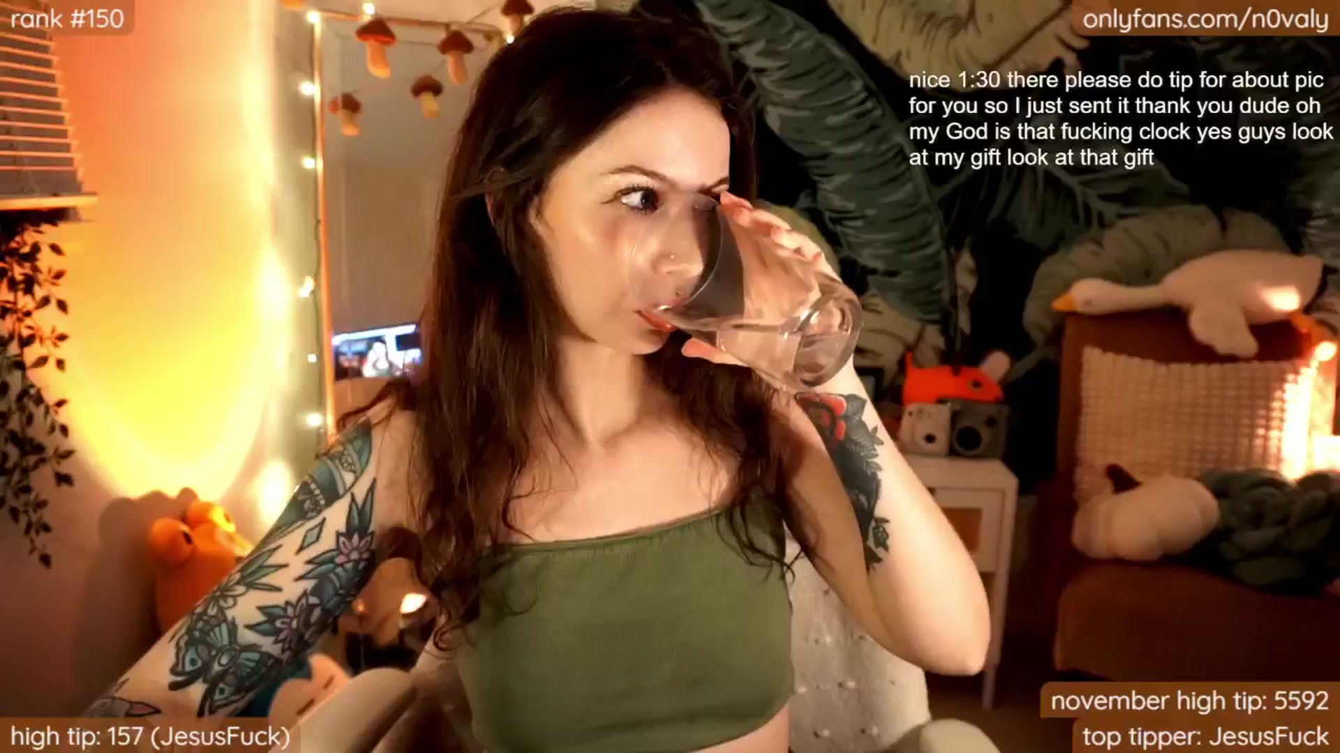 Gallery image thumbnail from N0valy's myfreecams stream on, 11/12/2024, 07:23 image 5 of 20