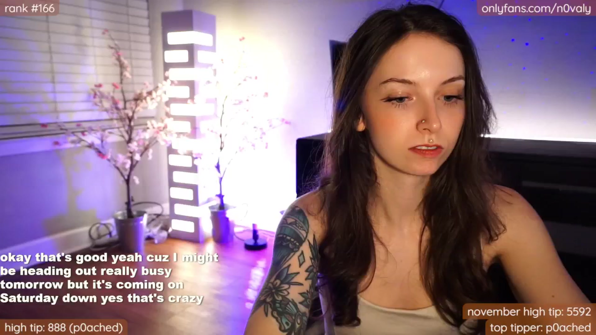 Gallery image thumbnail from N0valy's myfreecams stream on, 11/15/2024, 09:50 image 9 of 20
