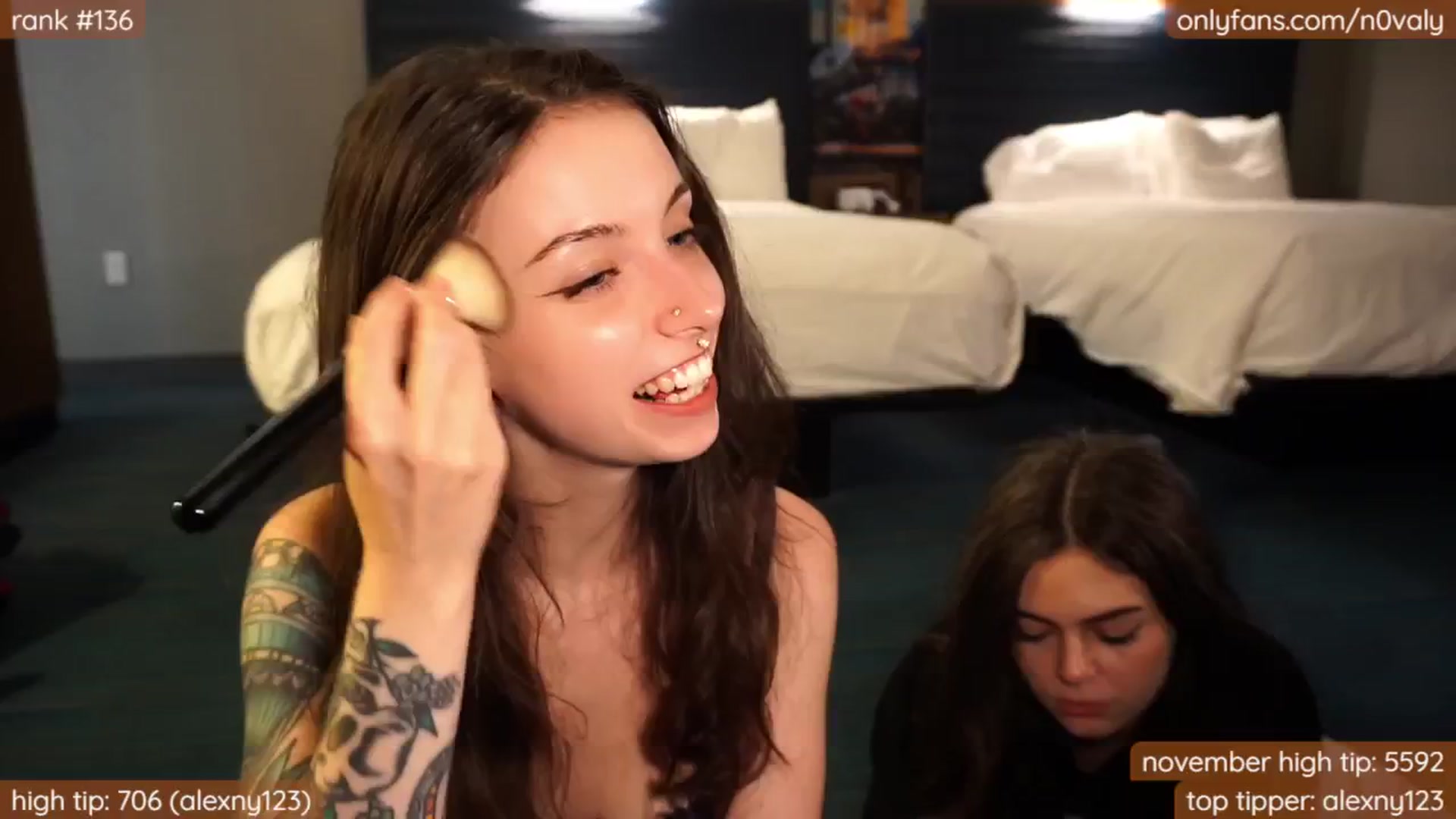 Gallery image thumbnail from N0valy's myfreecams stream on, 11/18/2024, 03:44 image 18 of 20