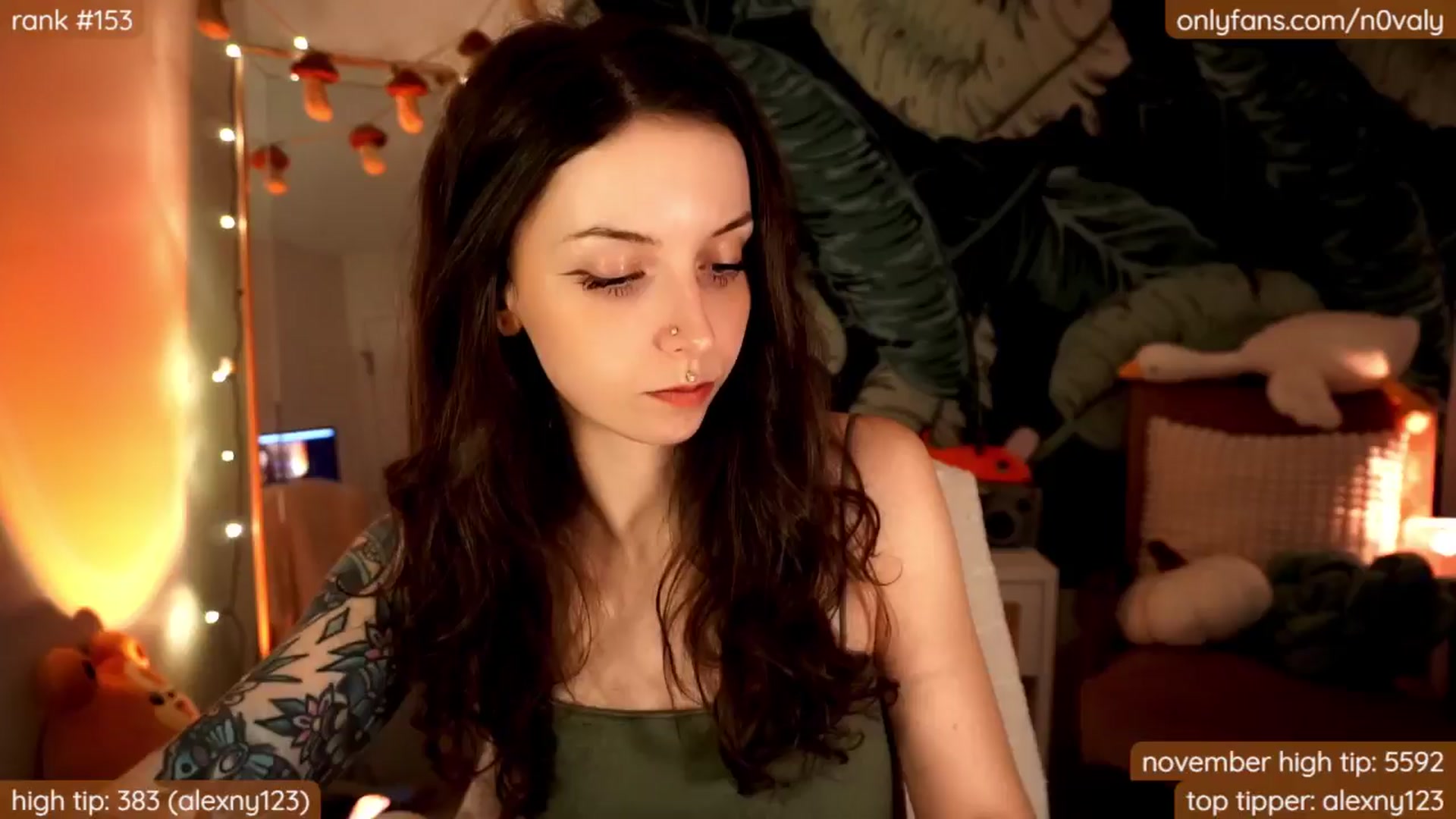 Gallery image thumbnail from N0valy's myfreecams stream on, 11/21/2024, 06:30 image 19 of 20